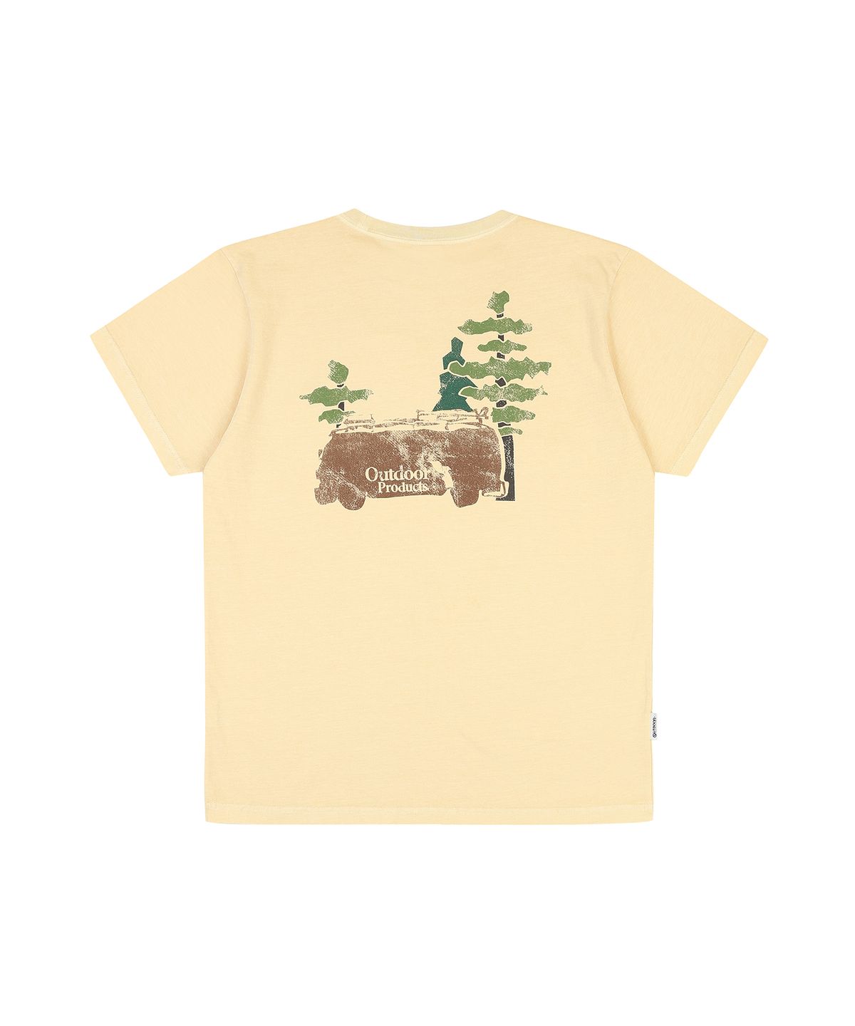 아웃도어 프로덕츠(OUTDOOR PRODUCTS) 캠핑카 그래픽 티셔츠 CAMPING CAR GRAPHIC T-SHIRTS