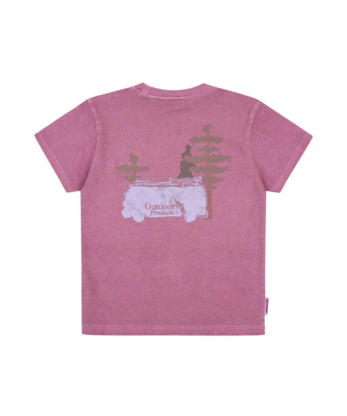 아웃도어 프로덕츠(OUTDOOR PRODUCTS) 여성 캠핑카 숏 슬리브 W CAMPING CAR SHORT SLEEVE