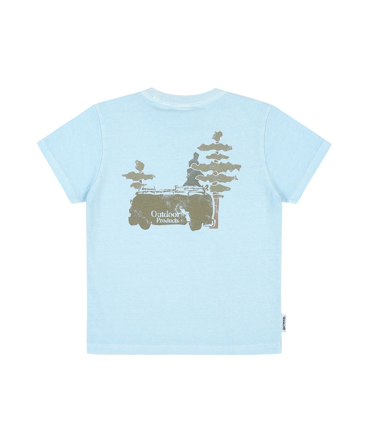 아웃도어 프로덕츠(OUTDOOR PRODUCTS) 여성 캠핑카 숏 슬리브 W CAMPING CAR SHORT SLEEVE