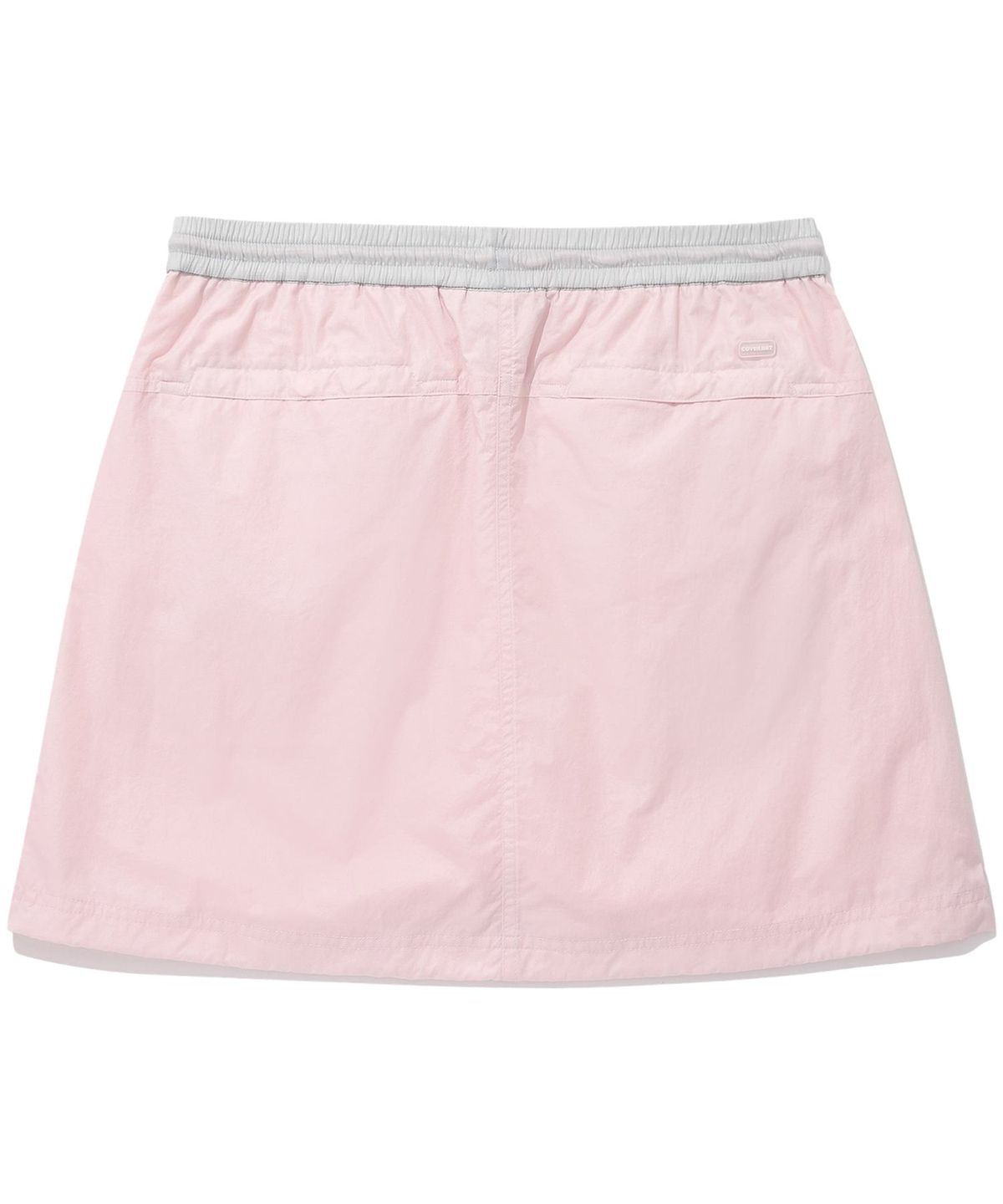 커버낫 우먼(COVERNAT WOMAN) 우먼 실키 나일론 벌룬 미니 스커트 Light Pink