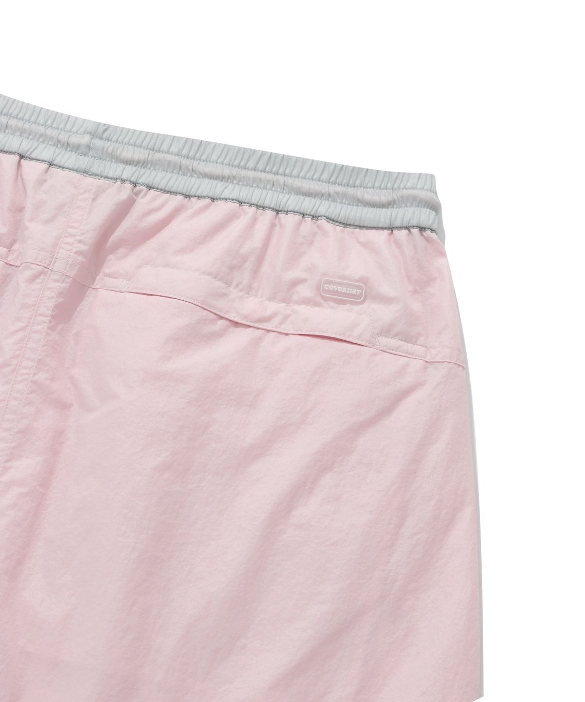 커버낫 우먼(COVERNAT WOMAN) 우먼 실키 나일론 벌룬 미니 스커트 Light Pink