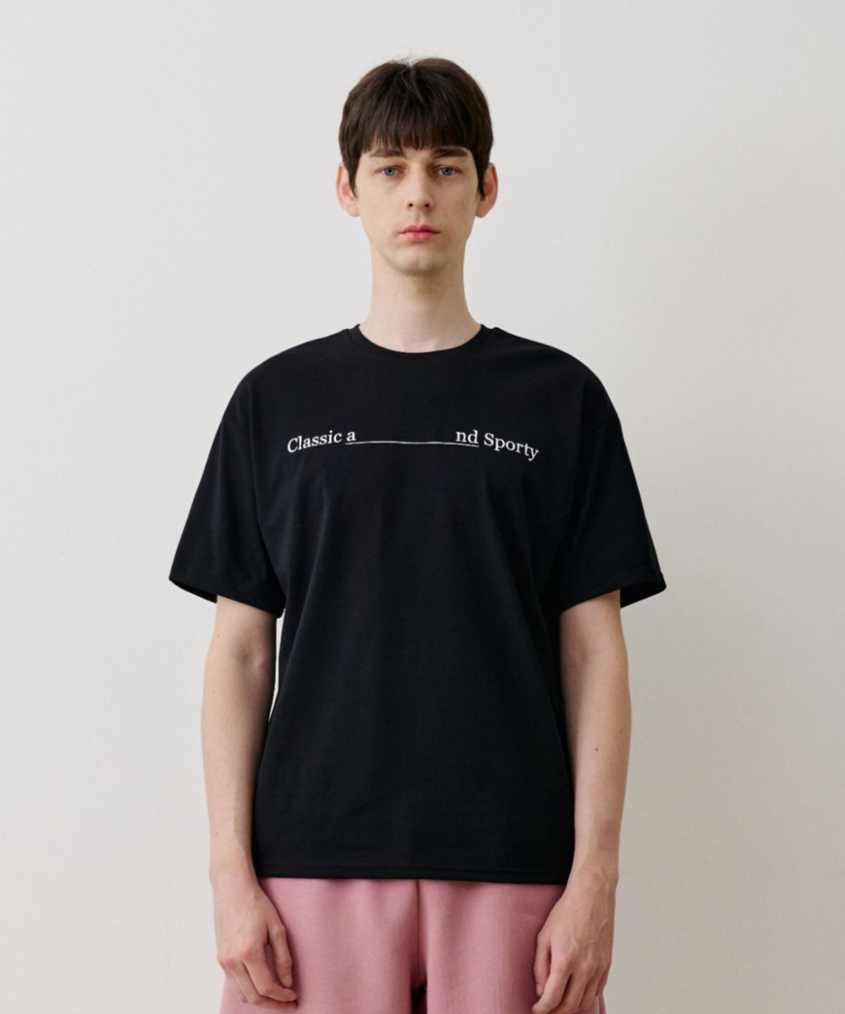 아페고 스포츠(APEGO SPORTS) Overfit Short Sleeve Black