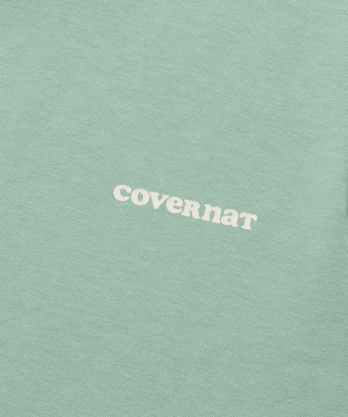 커버낫 우먼(COVERNAT WOMAN) [2PACK] 우먼 쿨 코튼 에센셜 티셔츠 Ecru+Surf Green