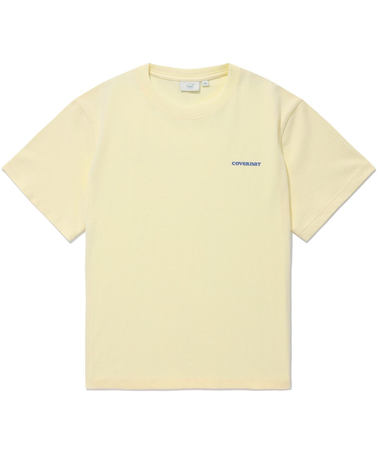 커버낫 우먼(COVERNAT WOMAN) [2PACK] 우먼 쿨 코튼 에센셜 티셔츠 White+Butter