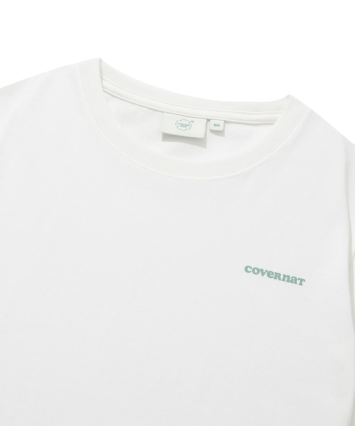 커버낫 우먼(COVERNAT WOMAN) [2PACK] 우먼 쿨 코튼 에센셜 티셔츠 White+Butter