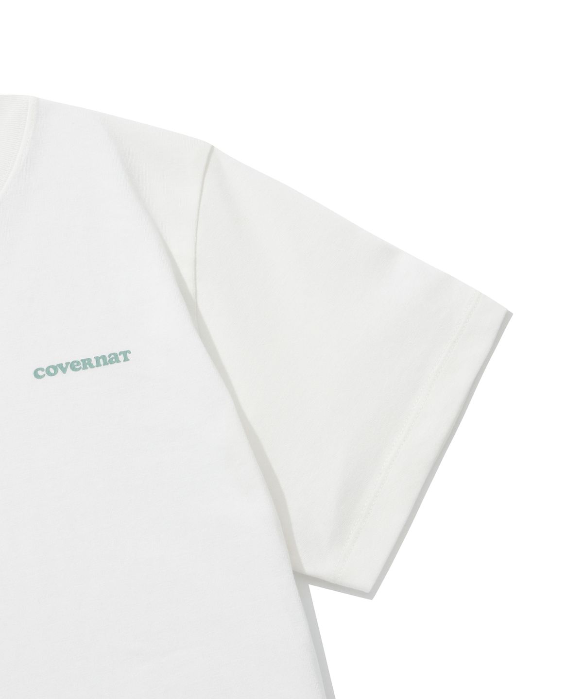 커버낫 우먼(COVERNAT WOMAN) [2PACK] 우먼 쿨 코튼 에센셜 티셔츠 White+Butter