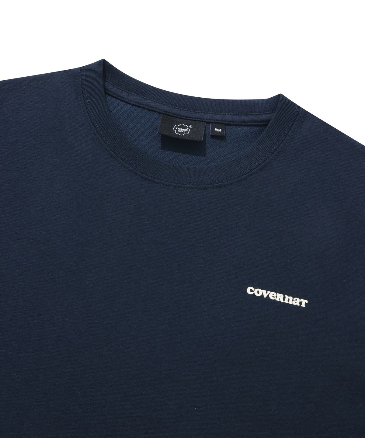 커버낫 우먼(COVERNAT WOMAN) [2PACK] 우먼 쿨 코튼 에센셜 티셔츠 White+Dark Navy