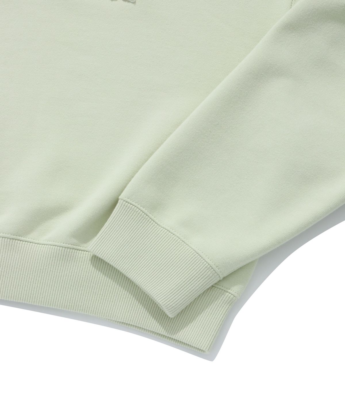 커버낫 우먼(COVERNAT WOMAN) 우먼 쿠퍼 로고 맨투맨 Light Green