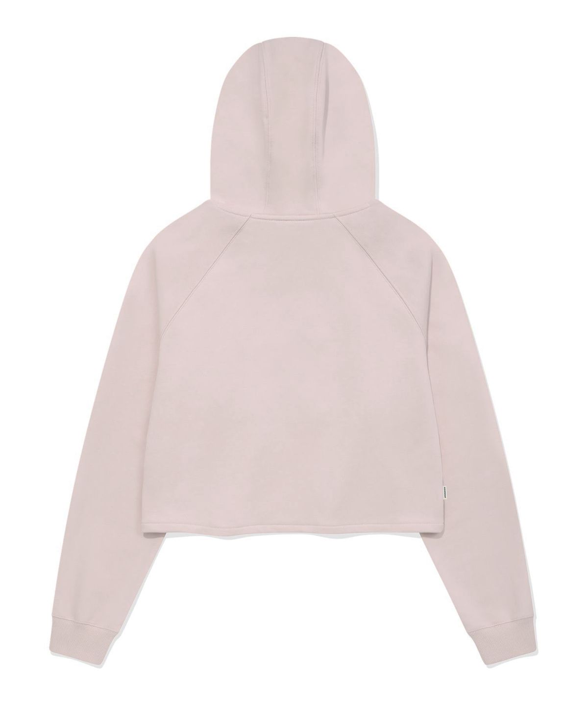 커버낫 우먼(COVERNAT WOMAN) 우먼 아치 클로버하트 크롭 후디 Light Pink
