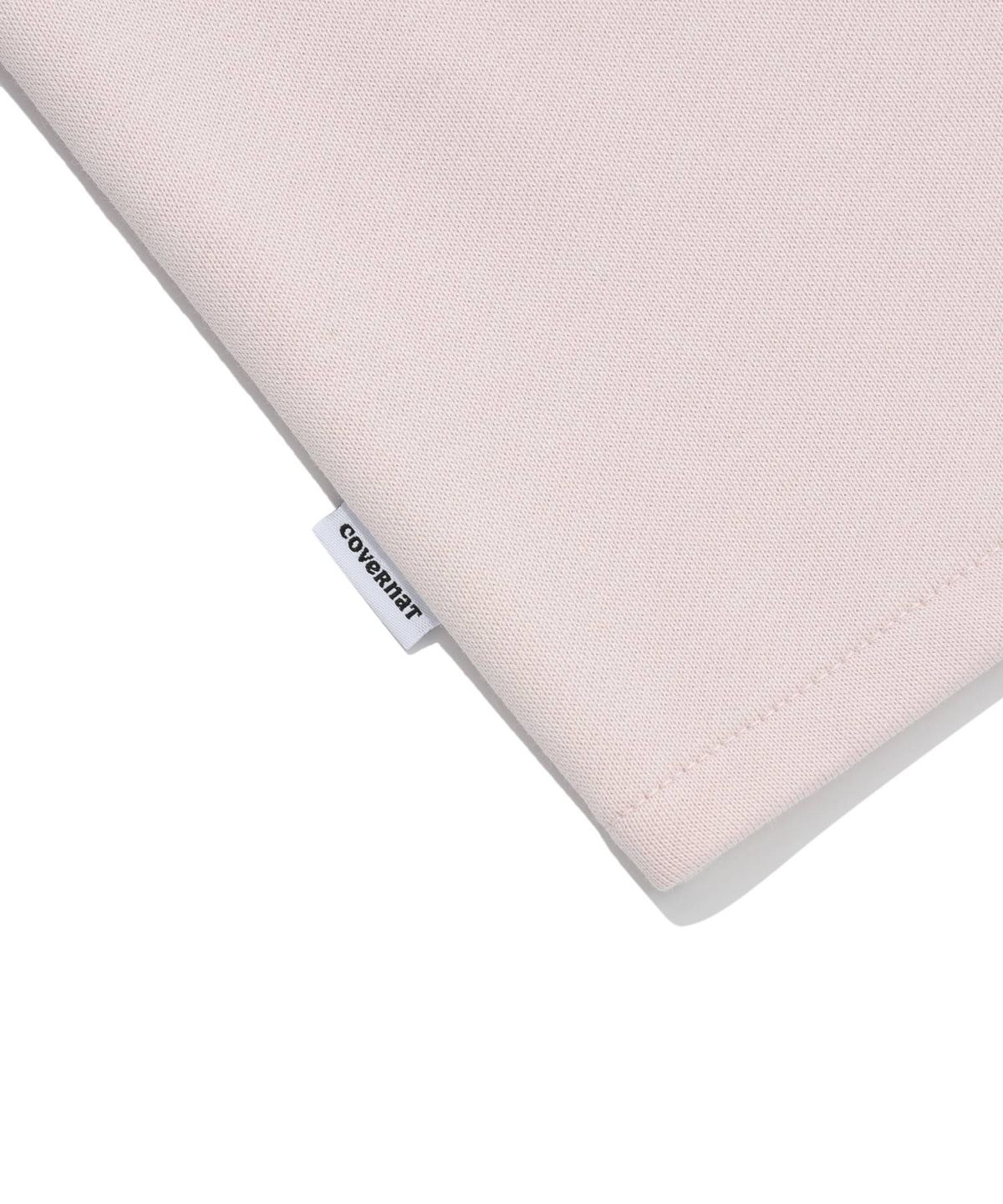 커버낫 우먼(COVERNAT WOMAN) 우먼 아치 클로버하트 크롭 후디 Light Pink