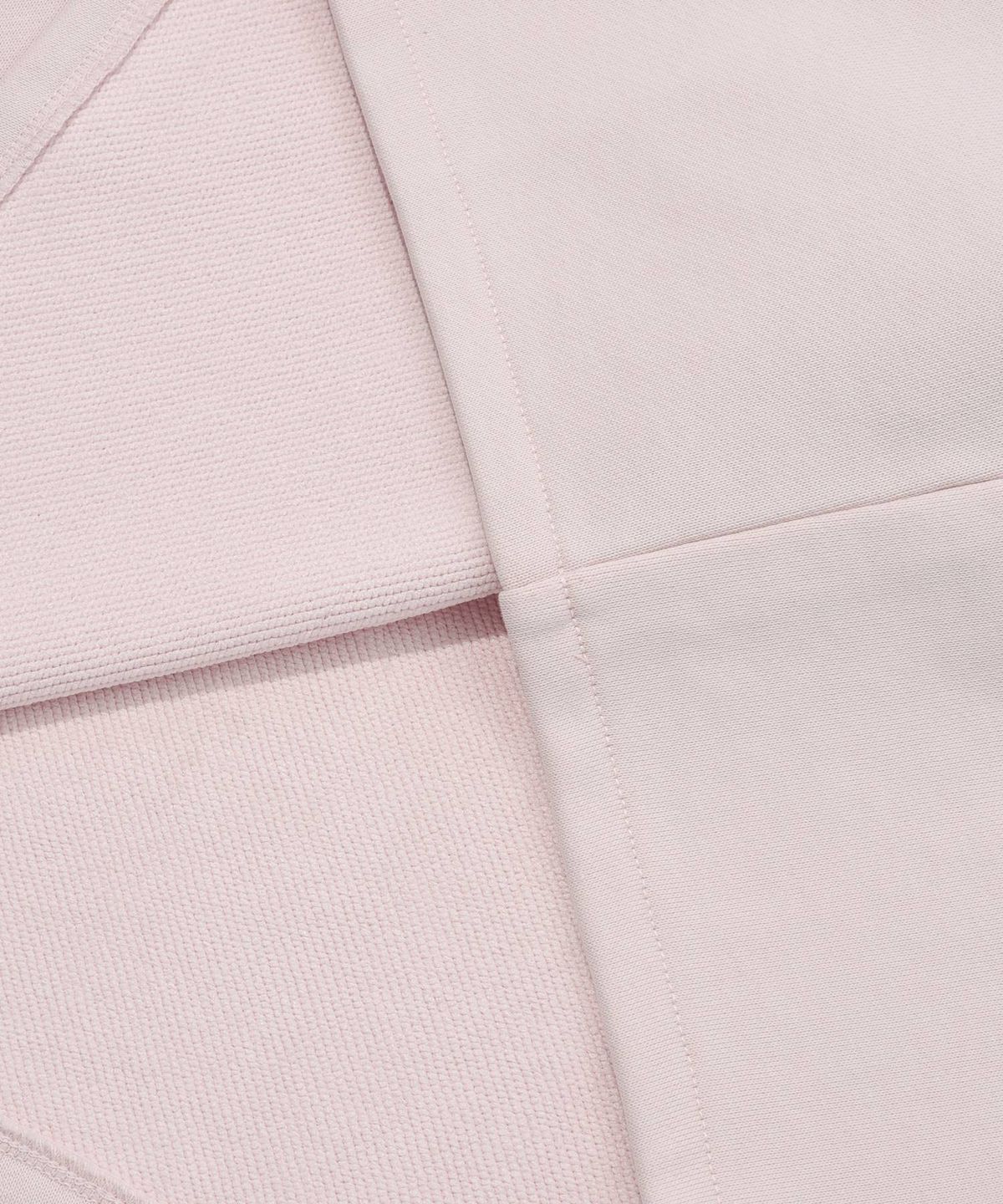 커버낫 우먼(COVERNAT WOMAN) 우먼 아치 클로버하트 크롭 후디 Light Pink