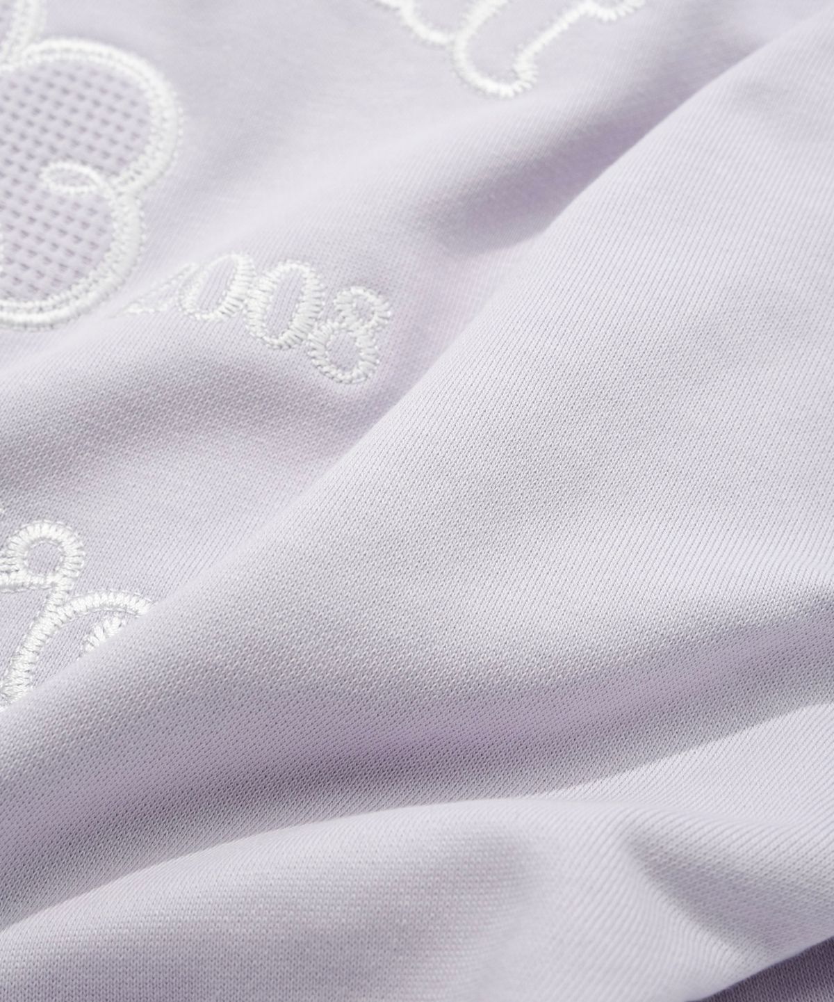 커버낫 우먼(COVERNAT WOMAN) 우먼 아치 클로버하트 크롭 후디 집업 Light Purple