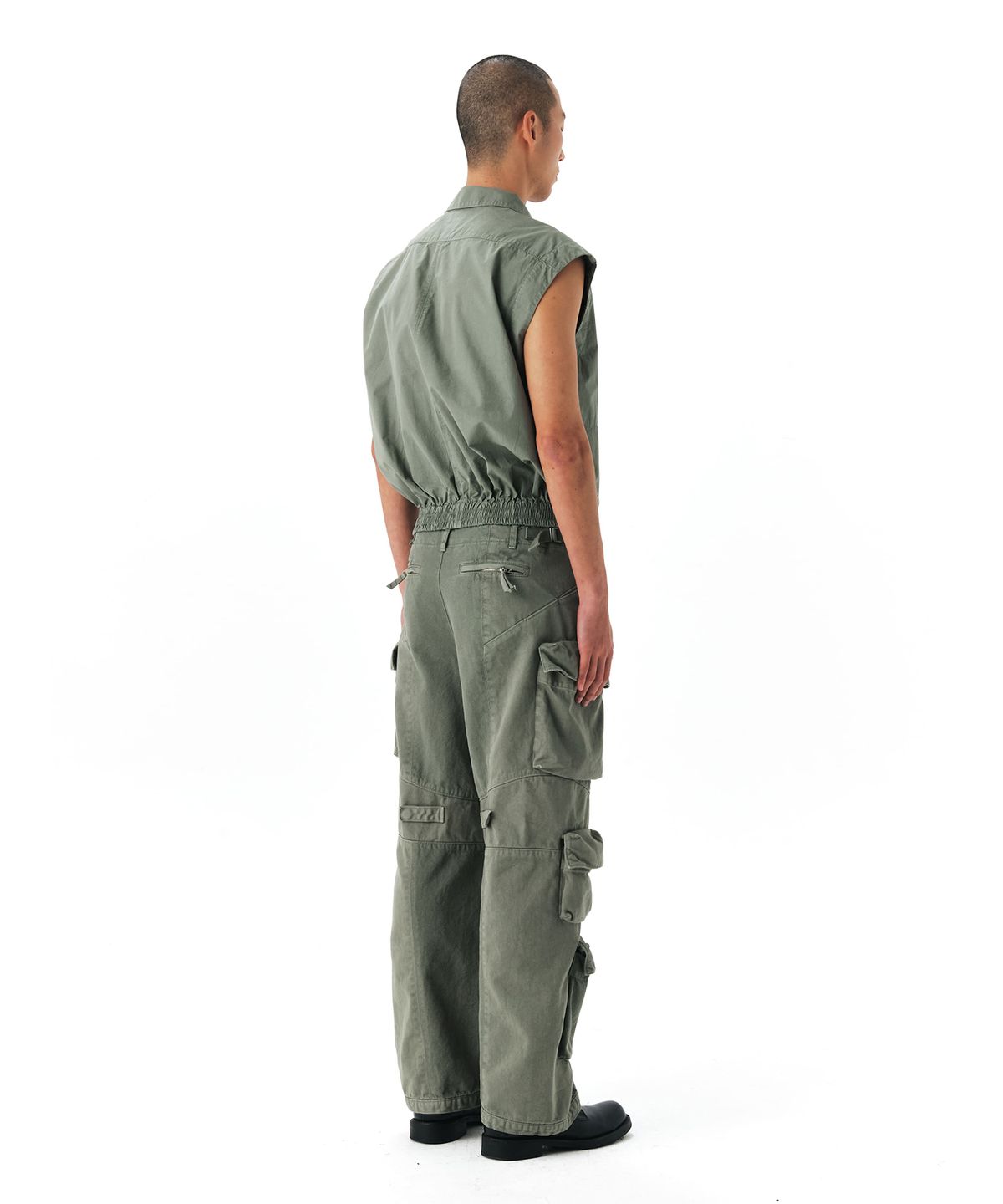 이이(EE) UTILITY CARGO PANTS OLIVE