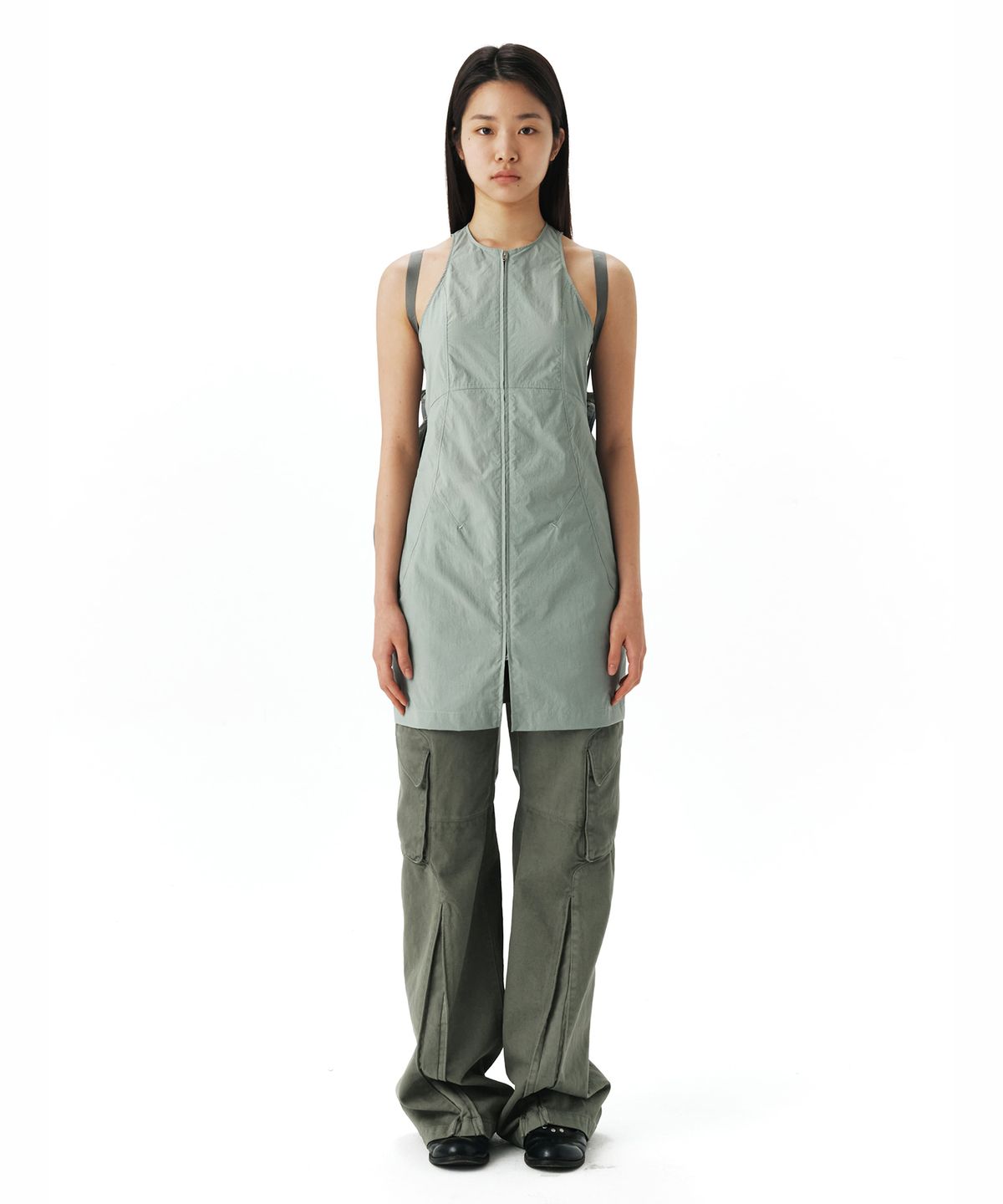 이이(EE) WOMENS ONEPIECE OLIVE