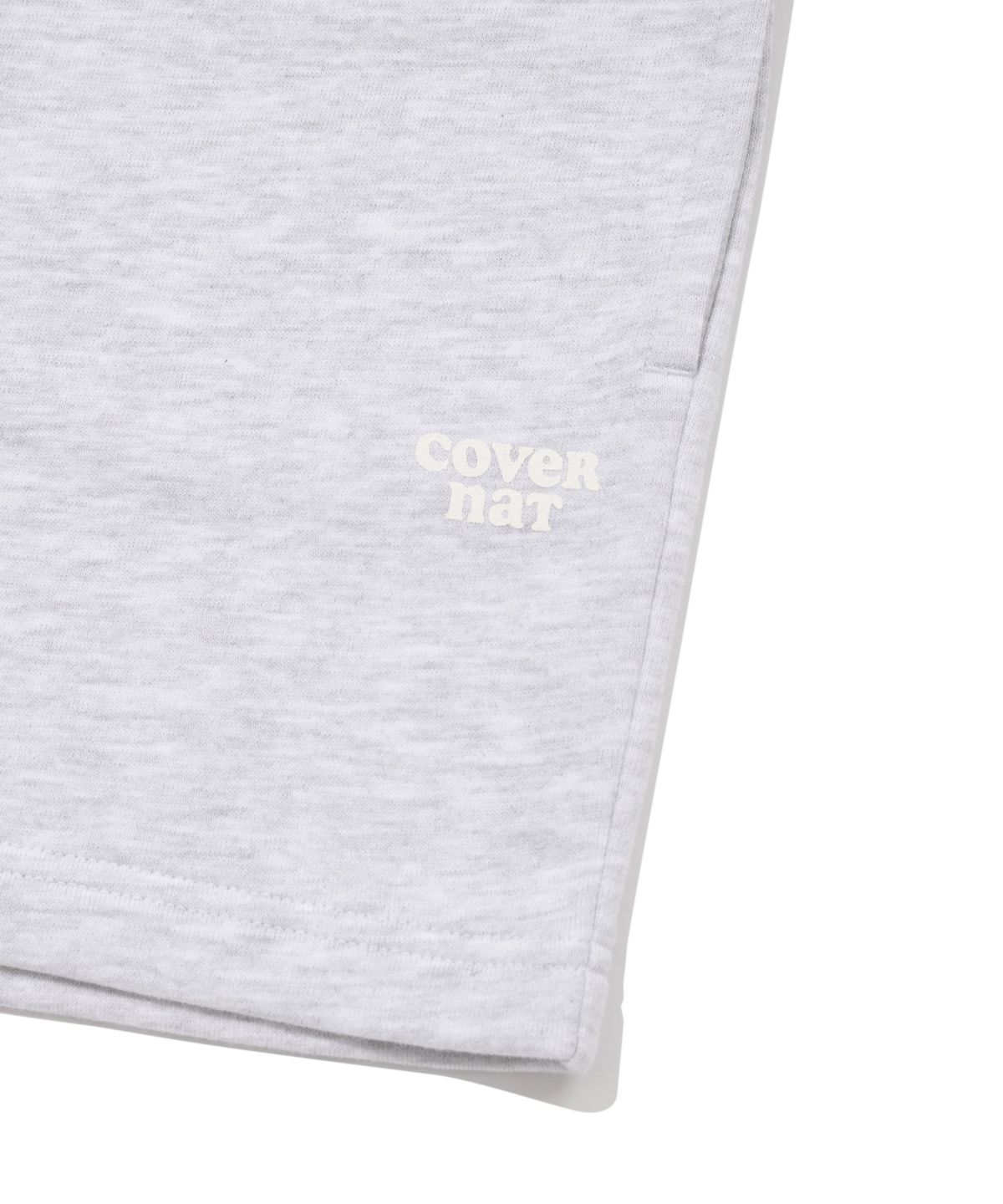 커버낫 우먼(COVERNAT WOMAN) 우먼 셋업 스웻 쇼츠 Heather Gray