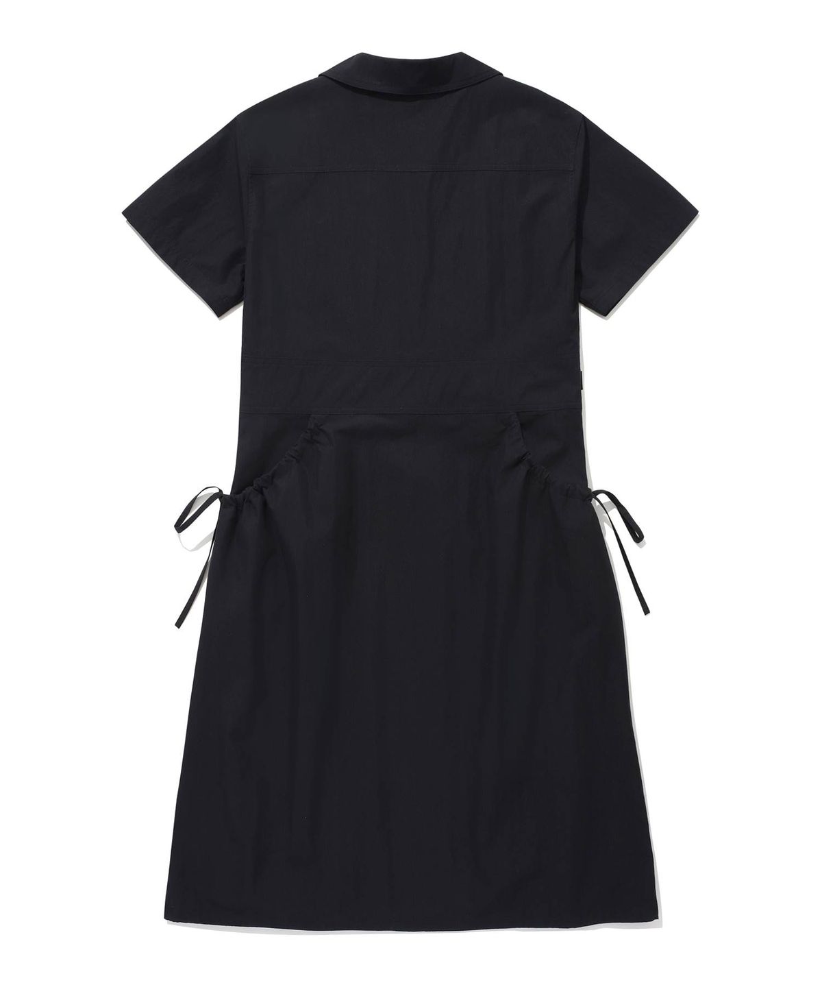 커버낫 우먼(COVERNAT WOMAN) 우먼 카라 지퍼 원피스 Black