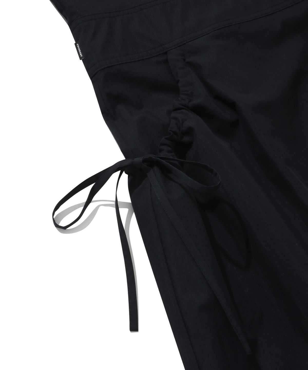 커버낫 우먼(COVERNAT WOMAN) 우먼 카라 지퍼 원피스 Black
