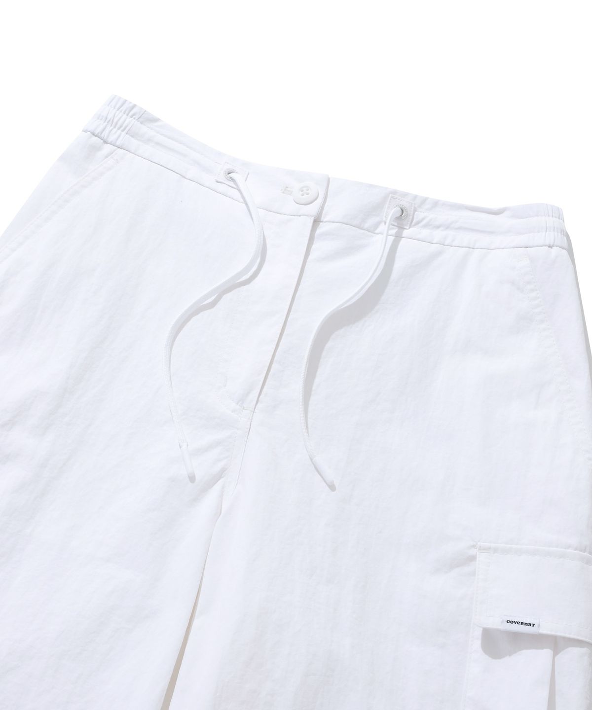 커버낫 우먼(COVERNAT WOMAN) 우먼 파라슈트 카고 팬츠 White