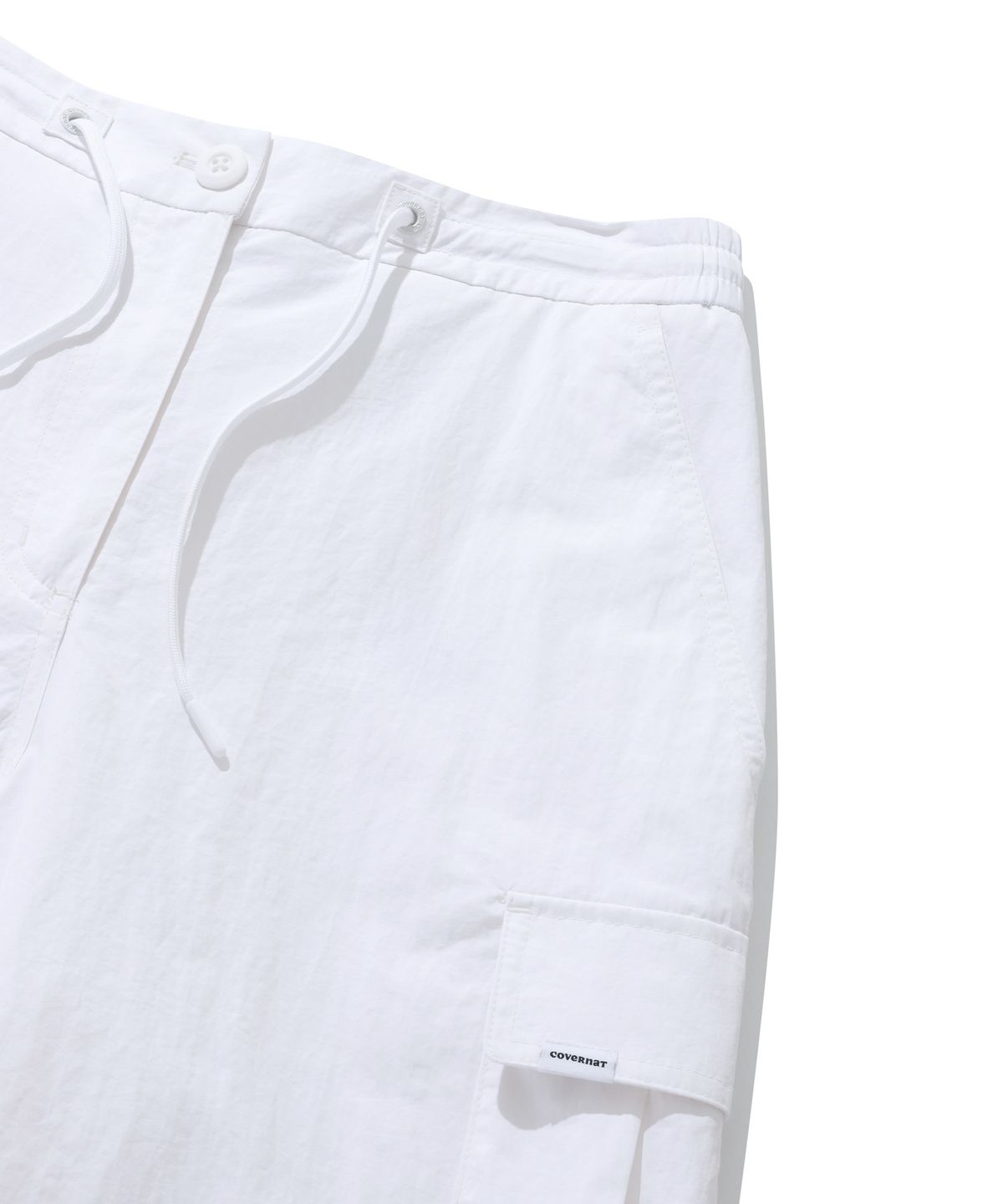 커버낫 우먼(COVERNAT WOMAN) 우먼 파라슈트 카고 팬츠 White