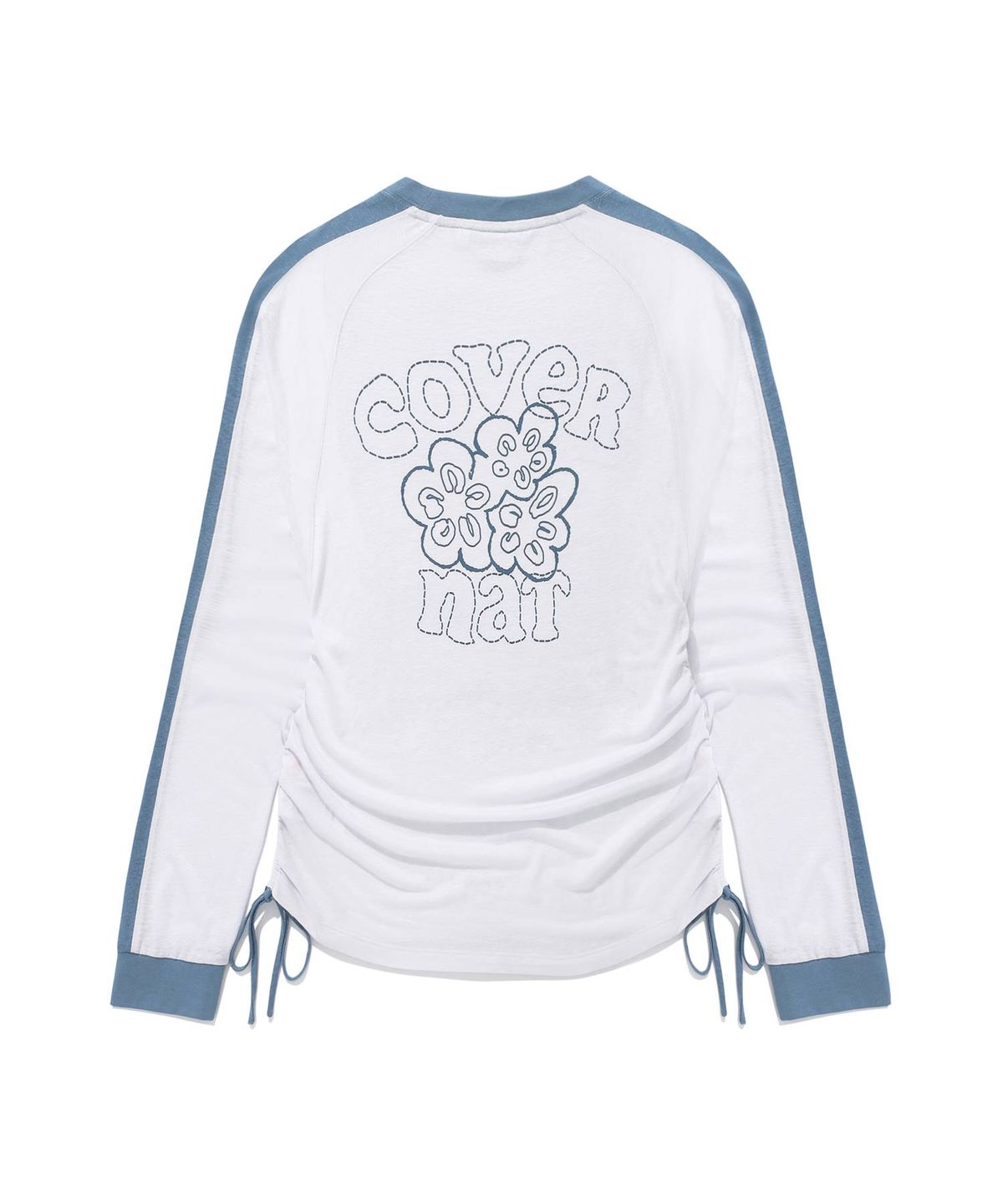 커버낫 우먼(COVERNAT WOMAN) 우먼 라운드넥 셔링 롱 슬리브 Light Gray