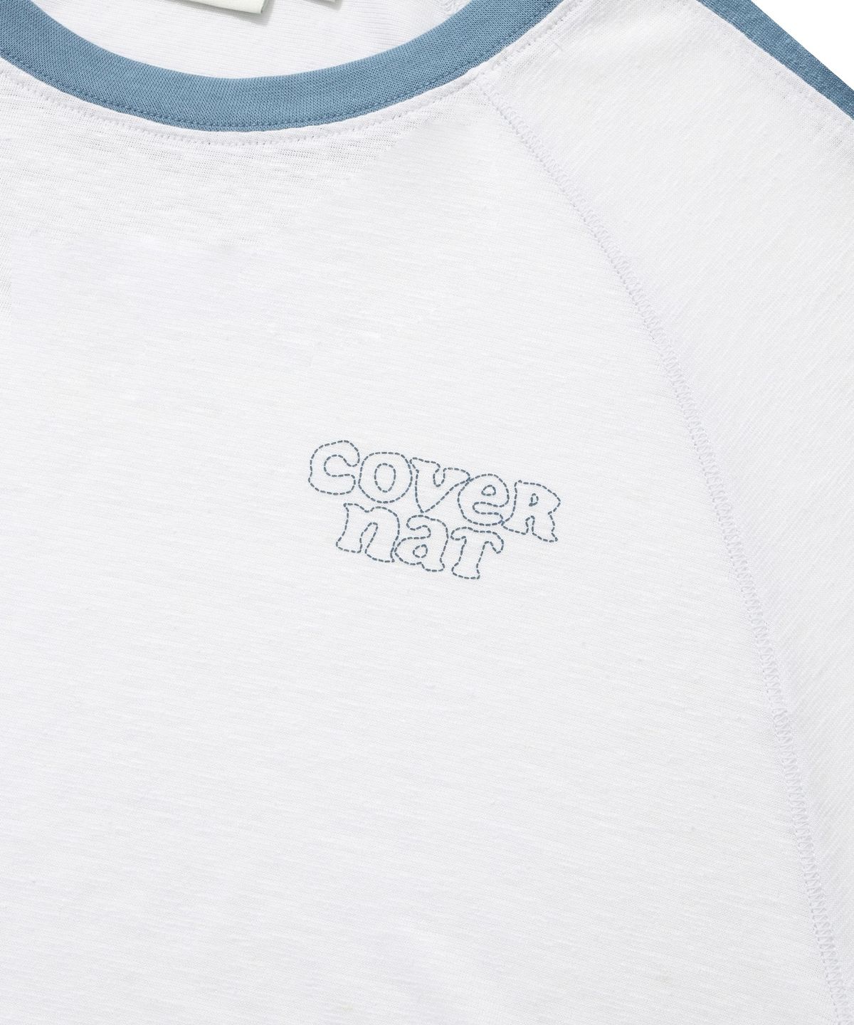 커버낫 우먼(COVERNAT WOMAN) 우먼 라운드넥 셔링 롱 슬리브 Light Gray