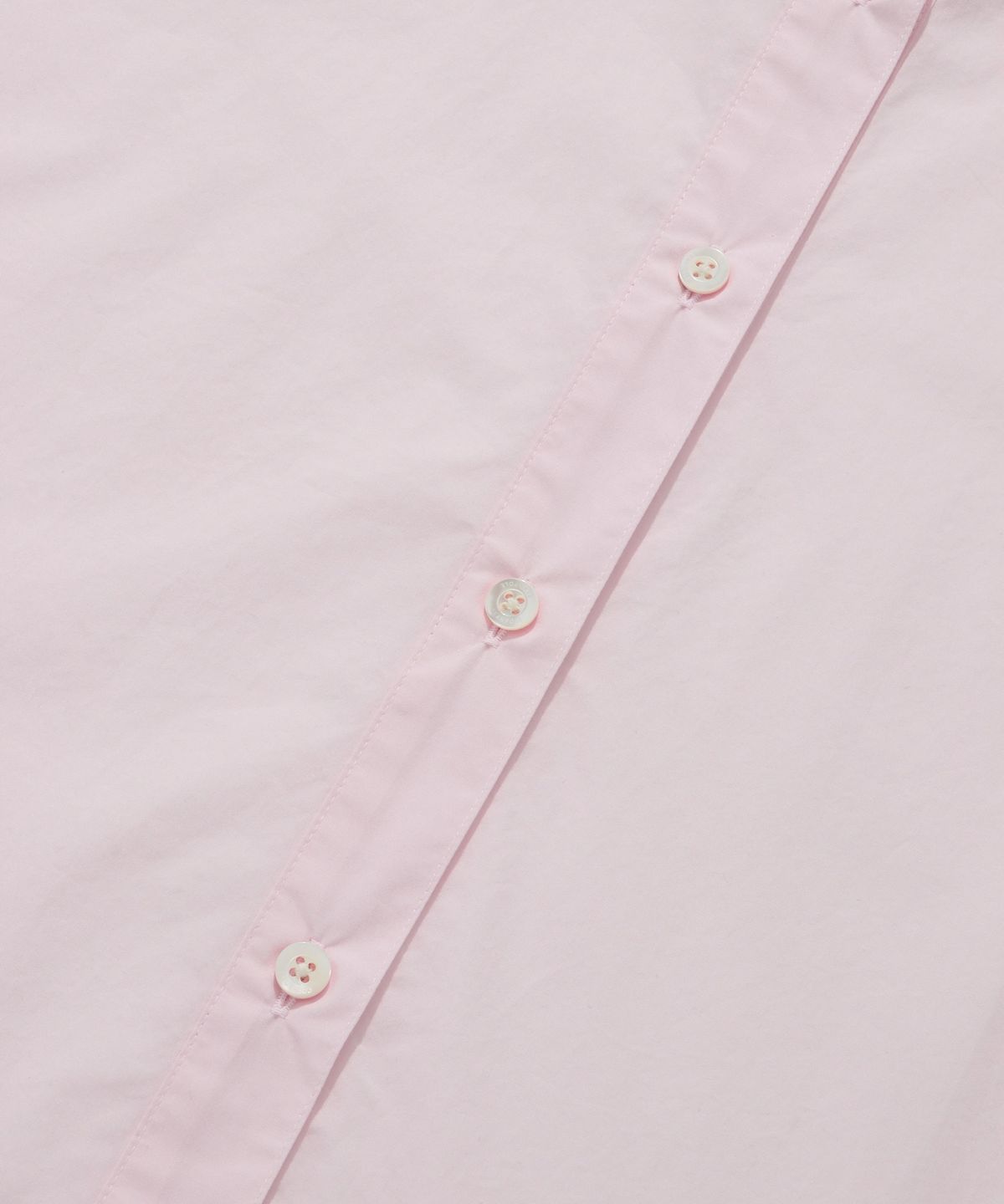 커버낫 우먼(COVERNAT WOMAN) 우먼 포플린 크롭 셔츠 Light Pink
