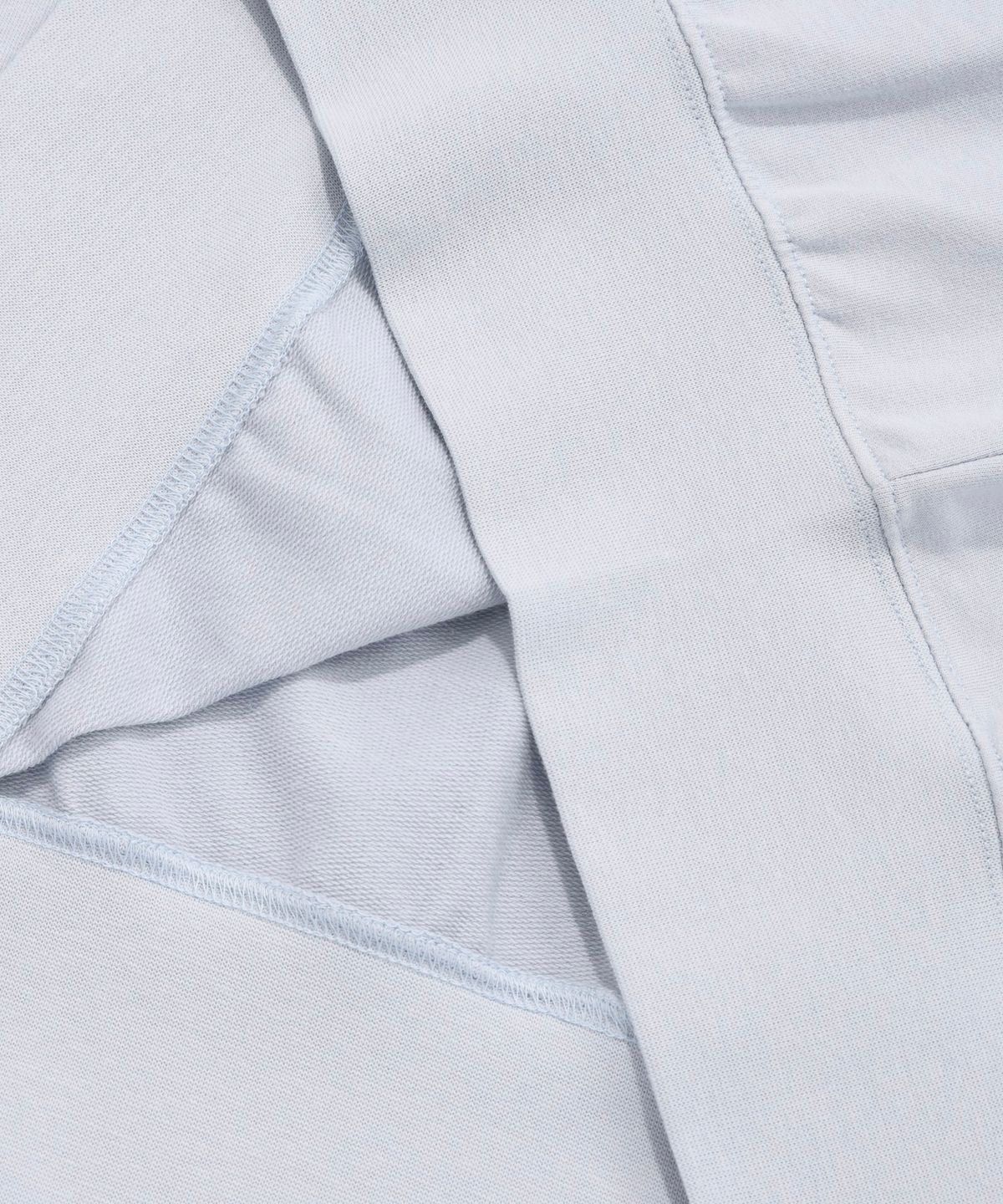 커버낫 우먼(COVERNAT WOMAN) 우먼 카라 레이스업 맨투맨 Light Blue