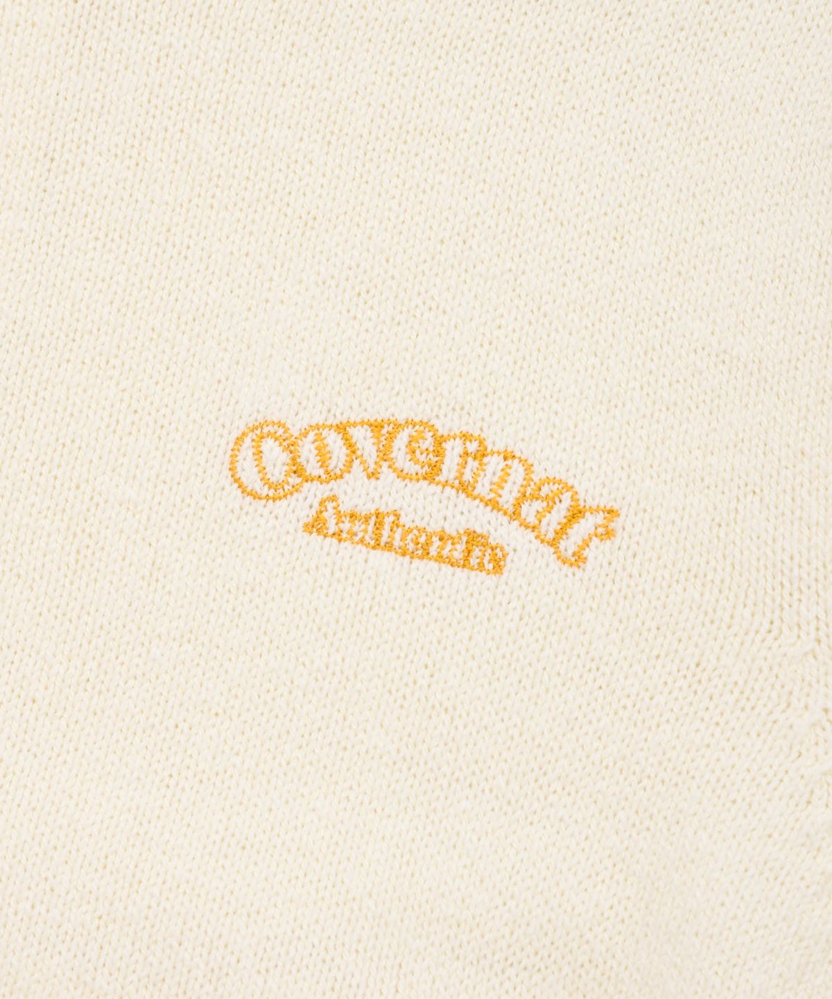 커버낫 우먼(COVERNAT WOMAN) 우먼 하이넥 집업 니트 Ivory