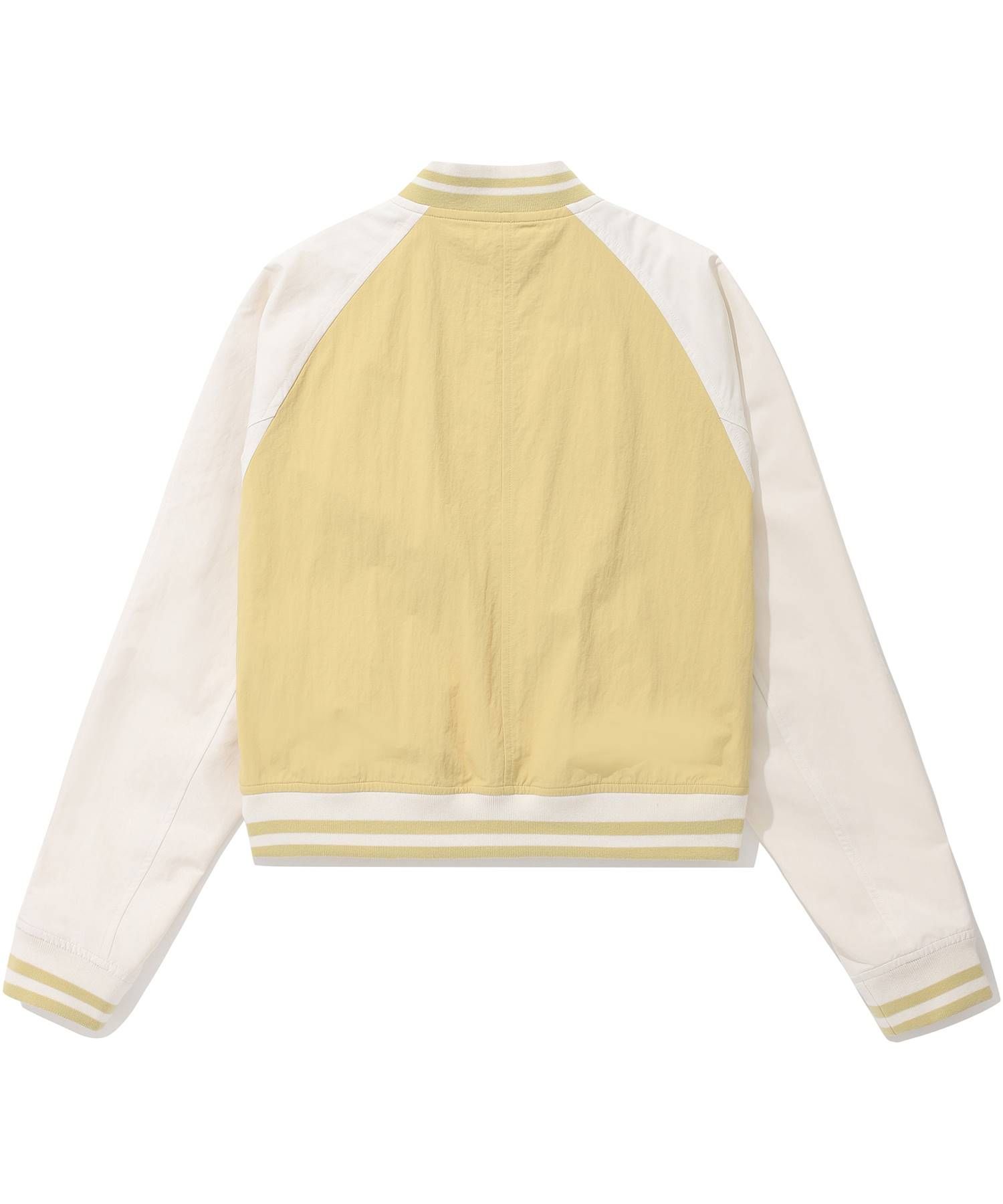 MUSINSA | COVERNAT WOMAN Women's Varsity Jacket Light Yellow