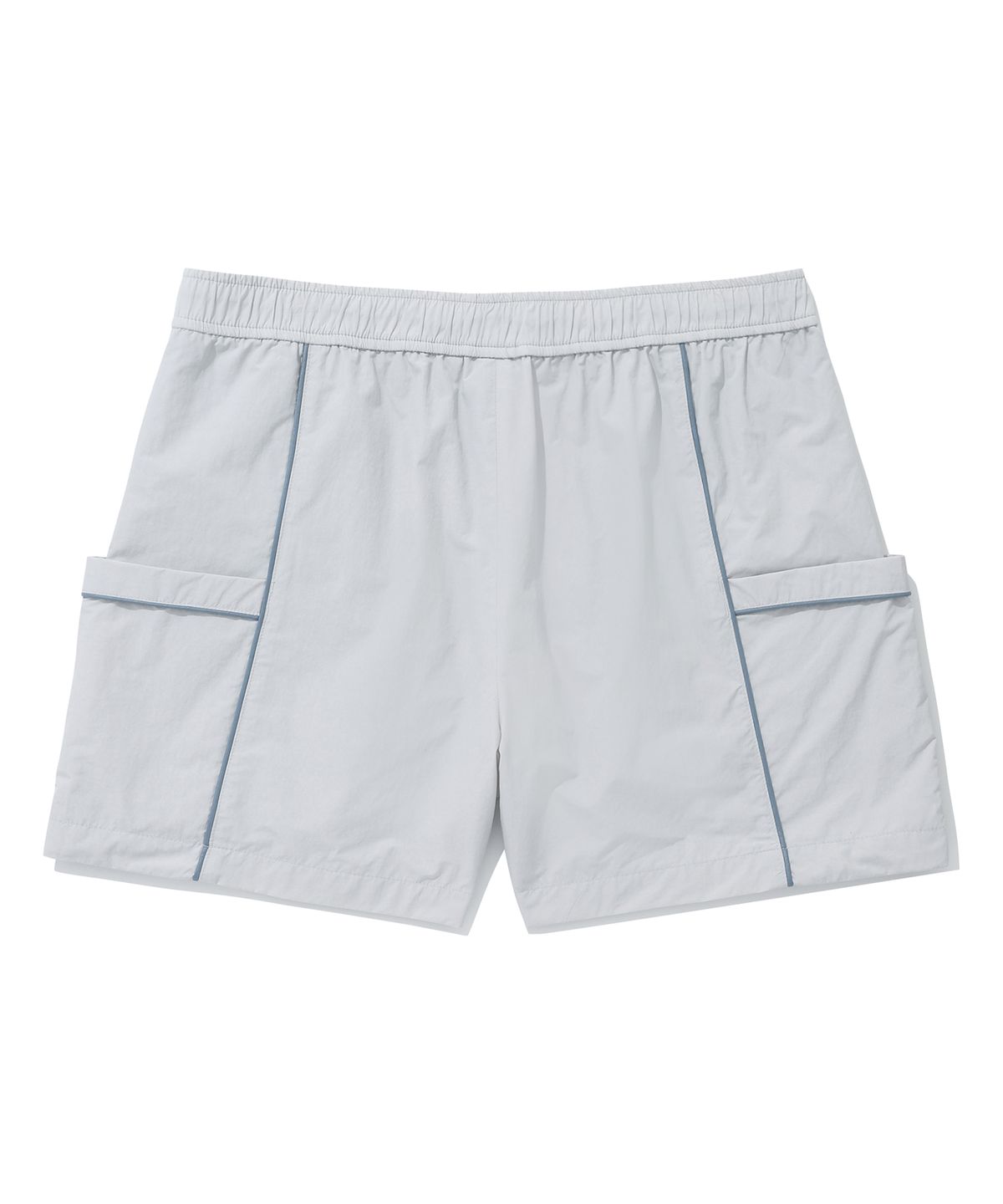 커버낫 우먼(COVERNAT WOMAN) 우먼 파이핑 포켓 셋업 쇼츠 Light Gray