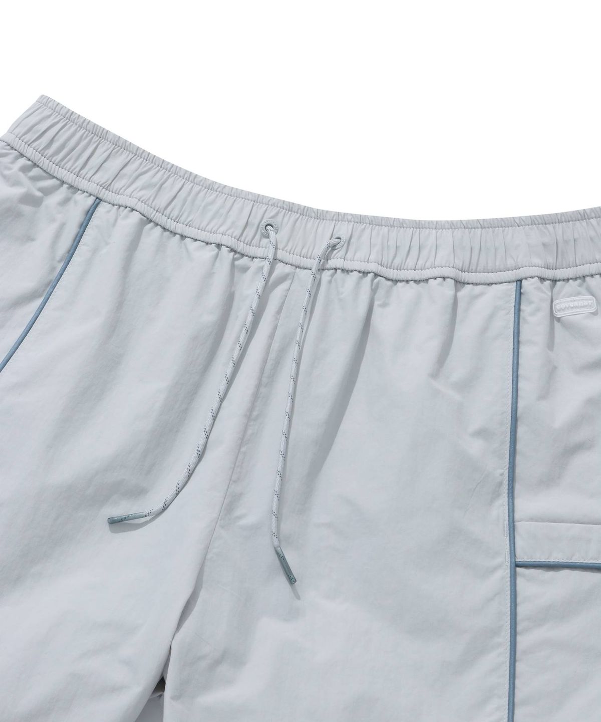 커버낫 우먼(COVERNAT WOMAN) 우먼 파이핑 포켓 셋업 쇼츠 Light Gray