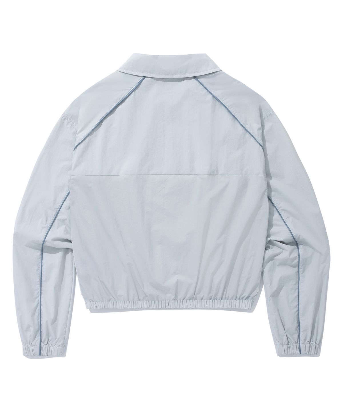커버낫 우먼(COVERNAT WOMAN) 우먼 파이핑 컷아웃 아노락 Light Gray