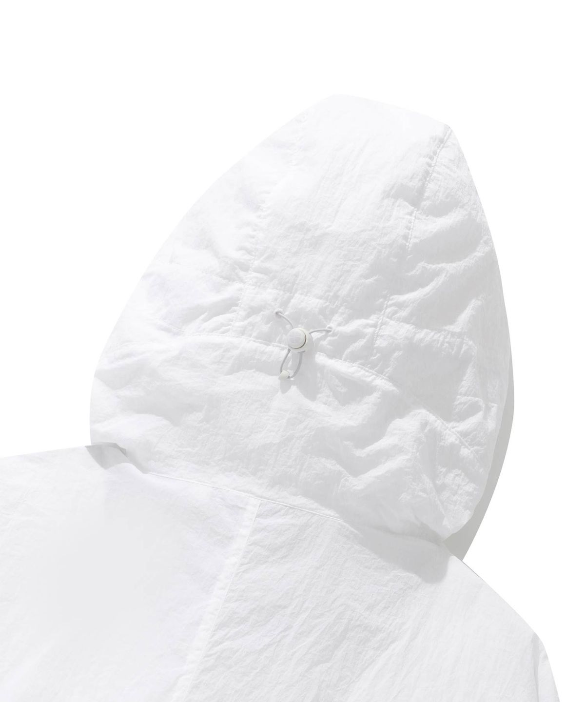 커버낫 우먼(COVERNAT WOMAN) 우먼 시어나일론 패커블 윈드브레이커 점퍼 White