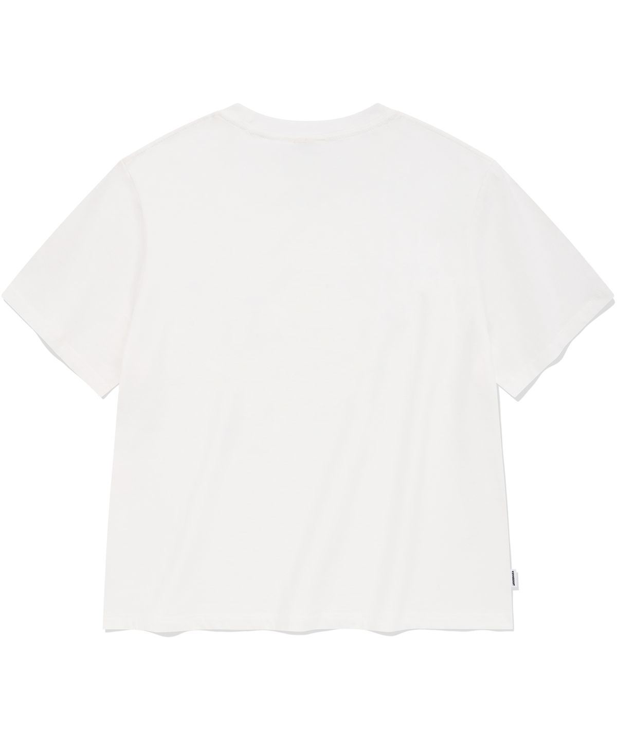 커버낫 우먼(COVERNAT WOMAN) 우먼 아치 클로버하트 티셔츠 White