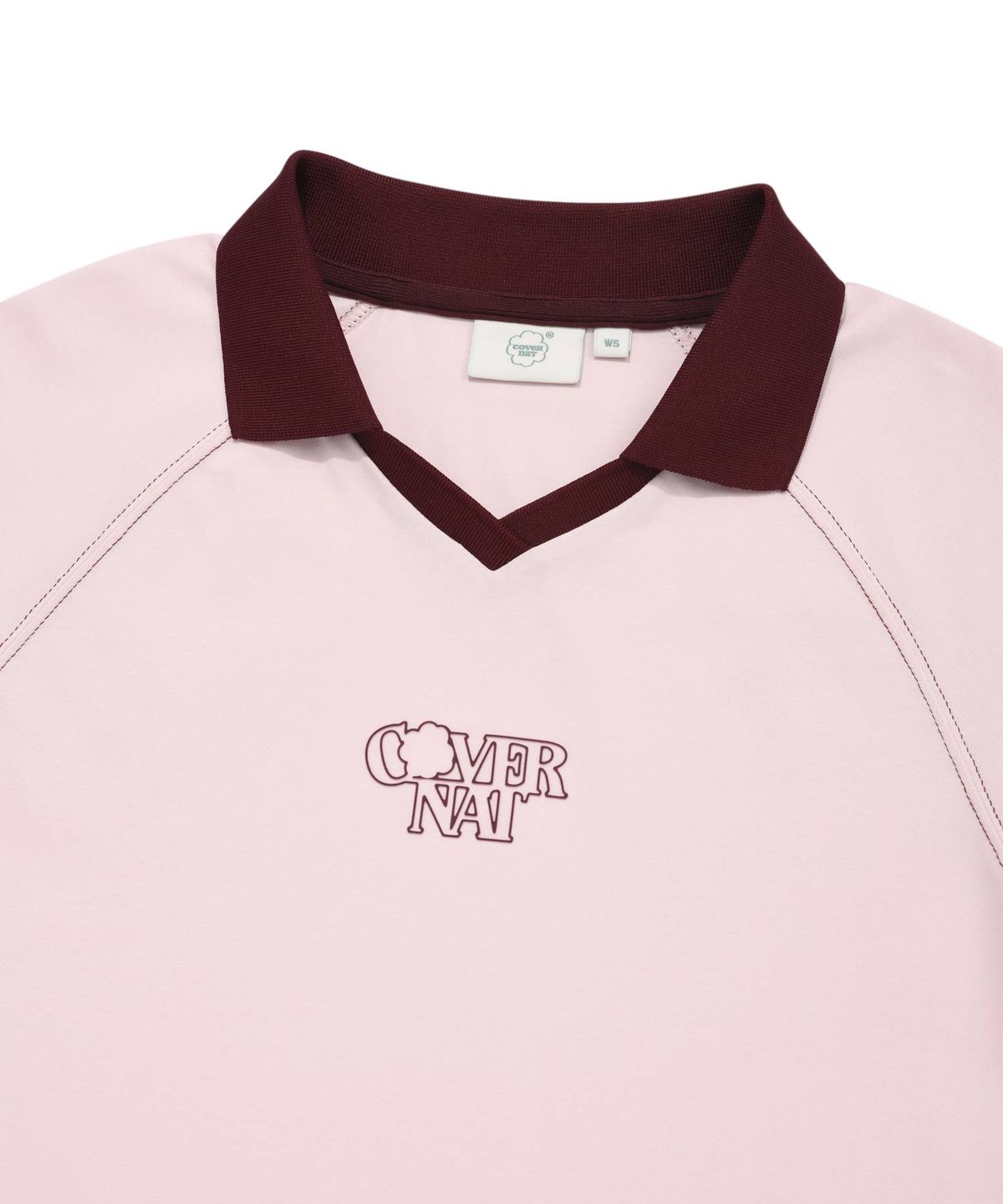 커버낫 우먼(COVERNAT WOMAN) 우먼 트랙 롱슬리브 Light Pink