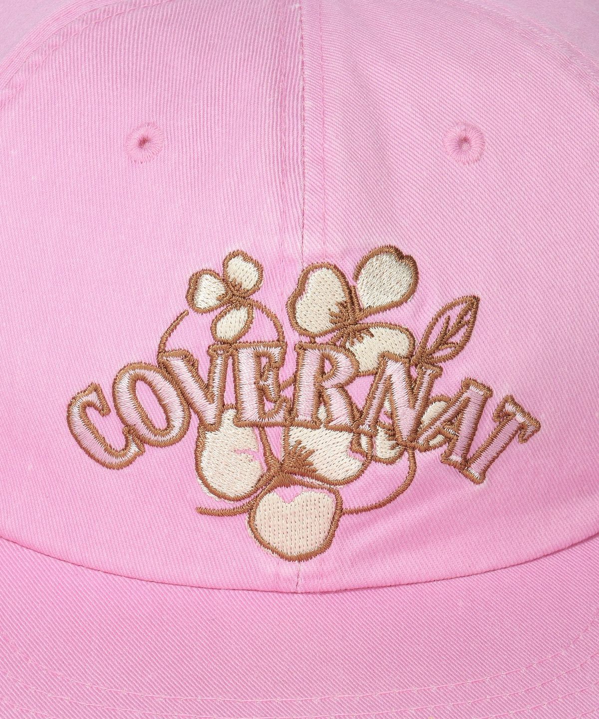 커버낫 우먼(COVERNAT WOMAN) 클로버 워싱 캡 Pink