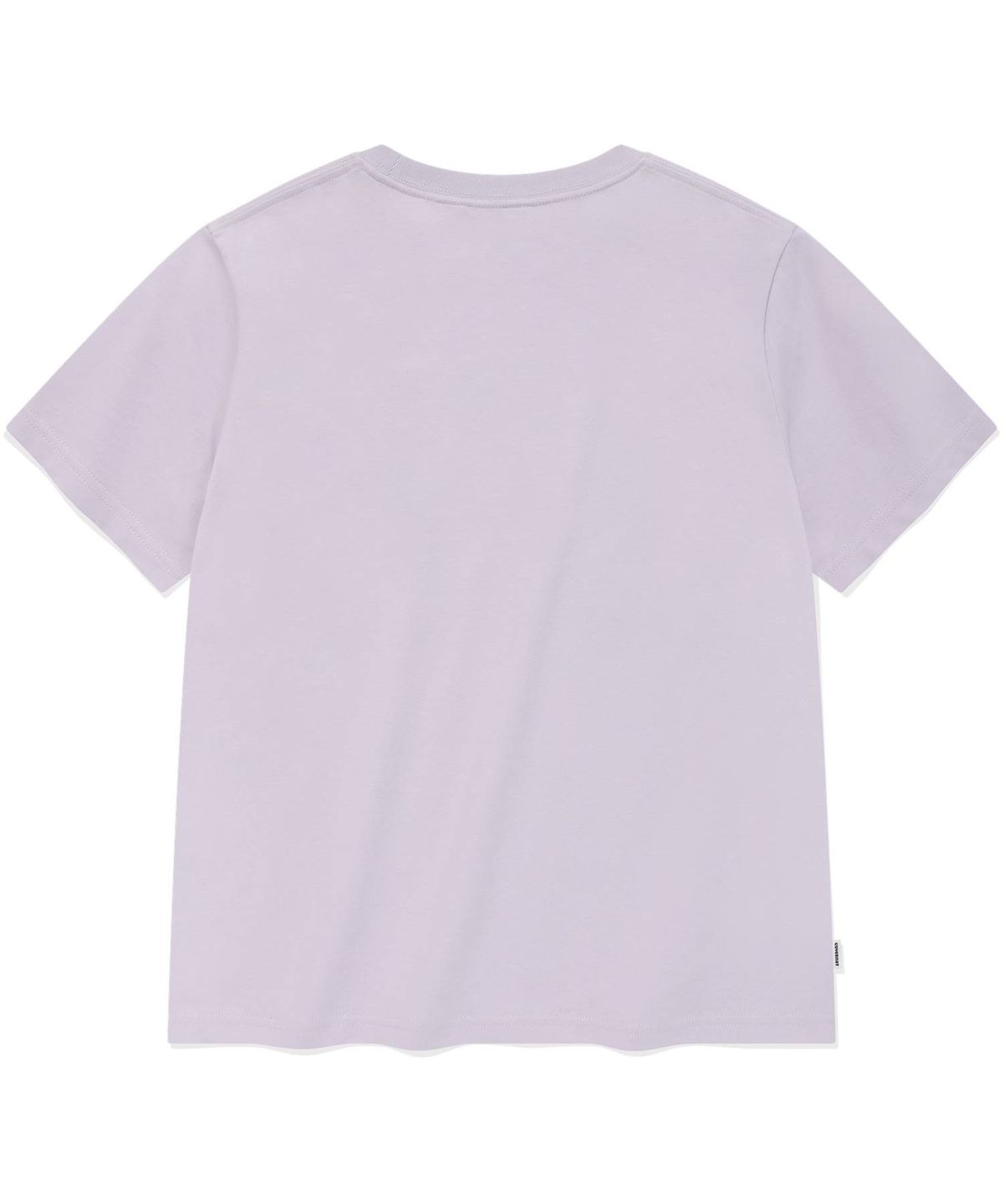 커버낫 우먼(COVERNAT WOMAN) 우먼 스몰 클로버하트 티셔츠 Light Purple
