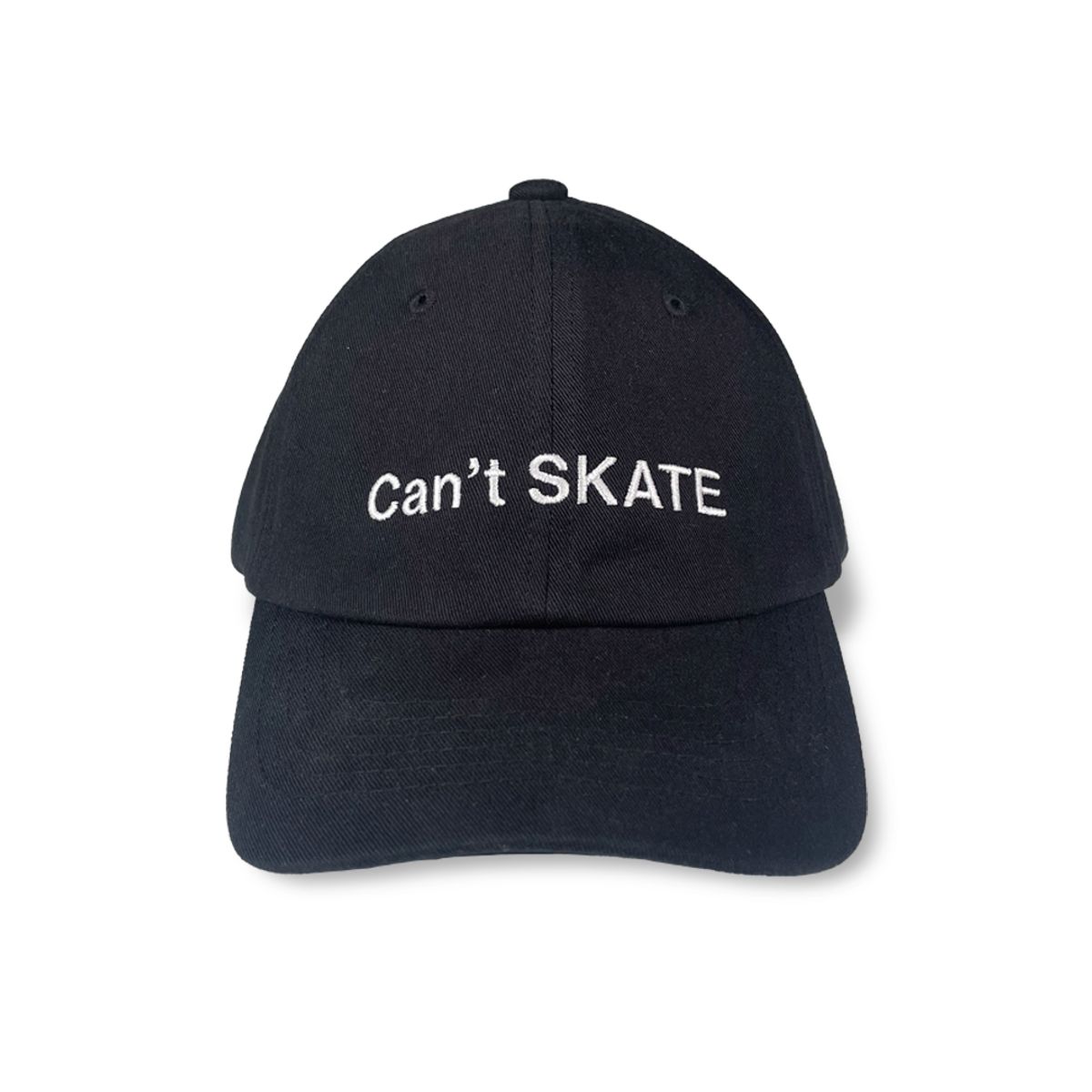 피오에스알(POSR) Can’t SKATE TWILL CAP / BLACK