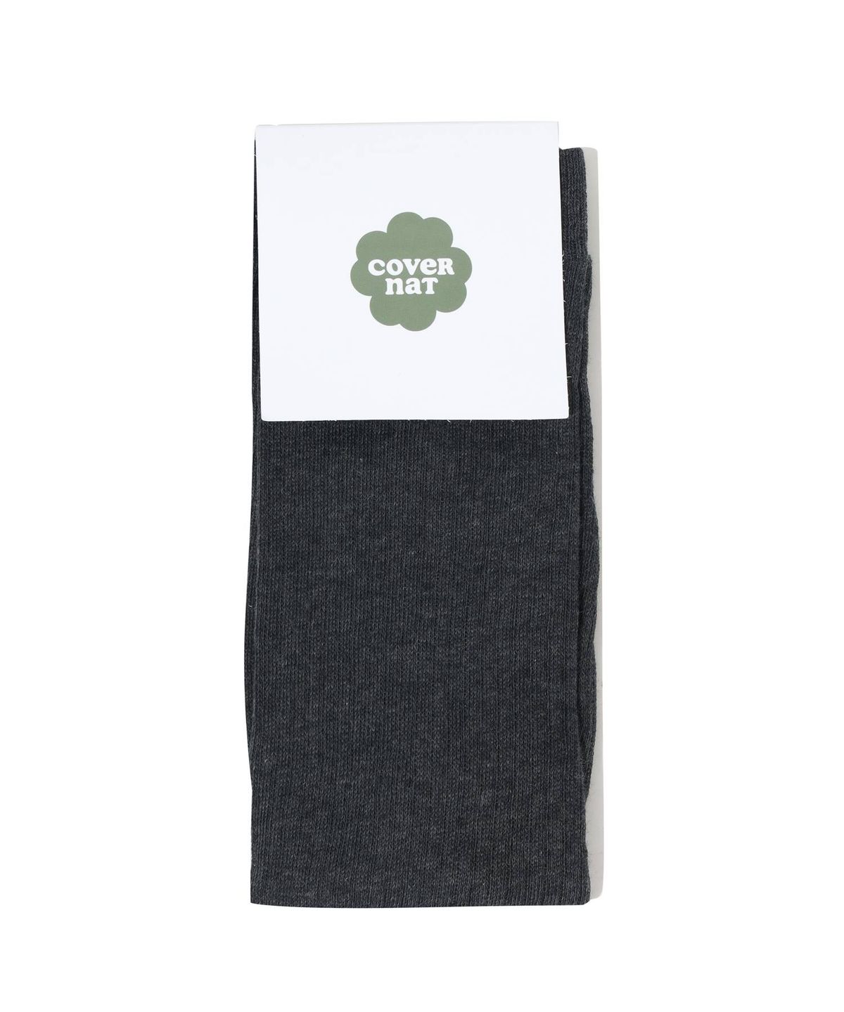 커버낫 우먼(COVERNAT WOMAN) 클로버하트 시어 니삭스 Dark Gray