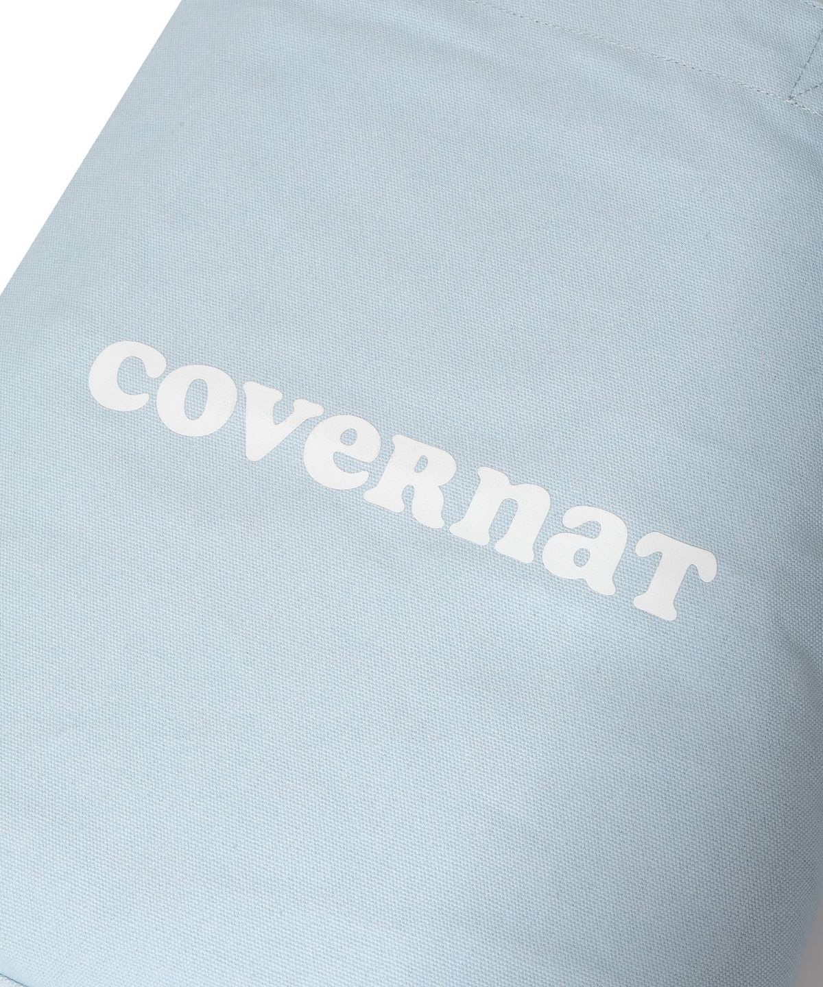 커버낫 우먼(COVERNAT WOMAN) 클로버하트 에코백 Blue