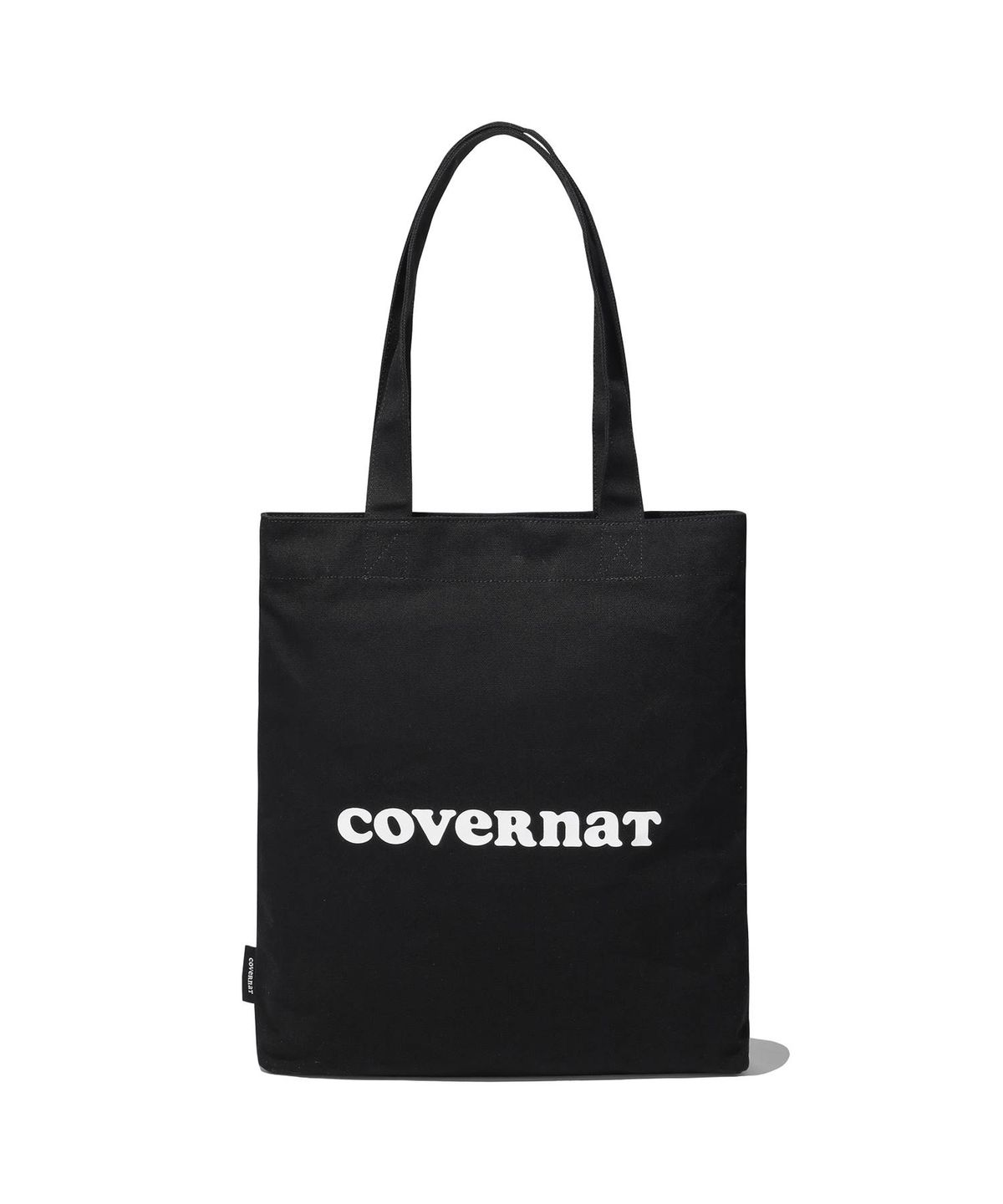 커버낫 우먼(COVERNAT WOMAN) 클로버하트 에코백 Black