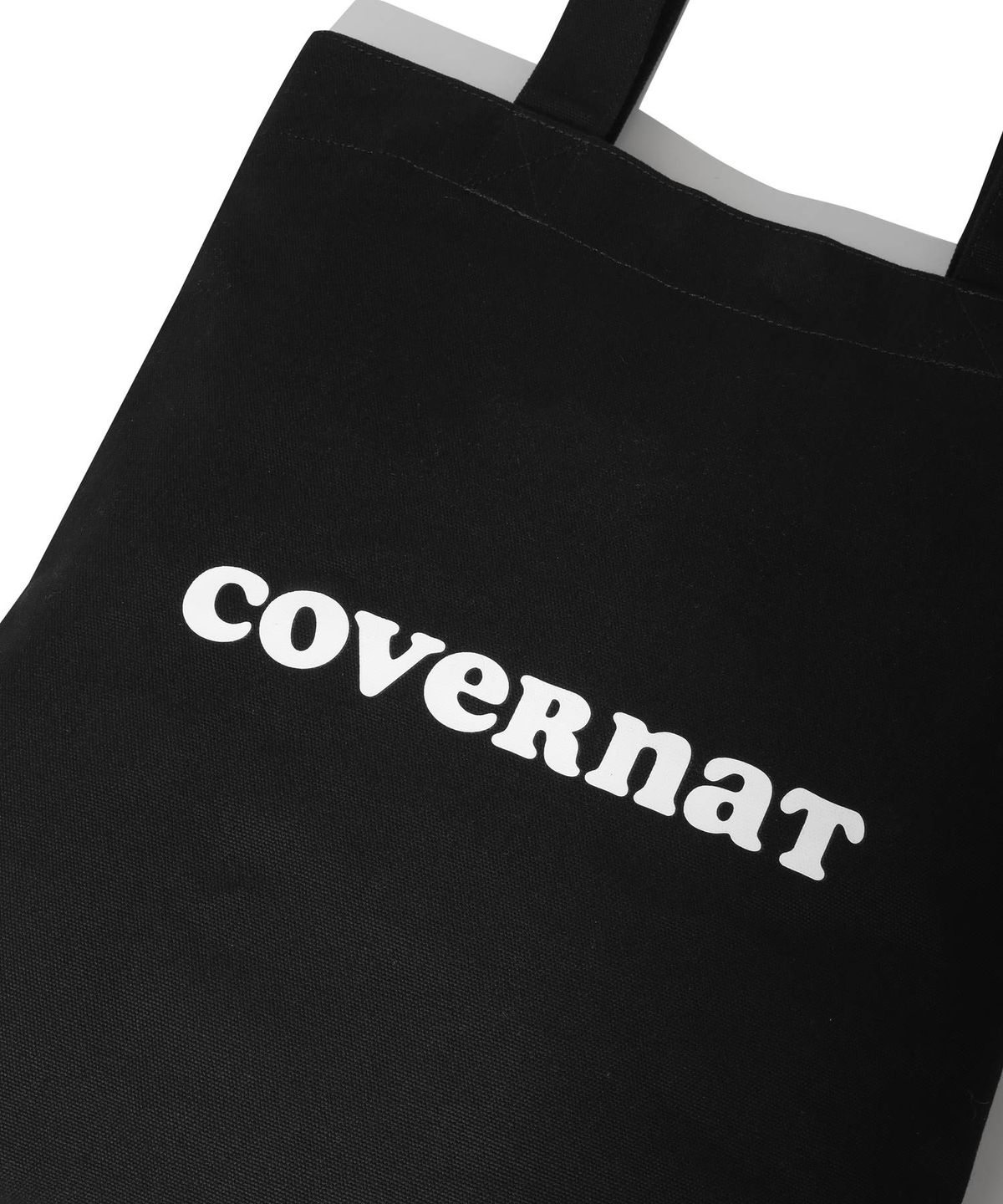 커버낫 우먼(COVERNAT WOMAN) 클로버하트 에코백 Black