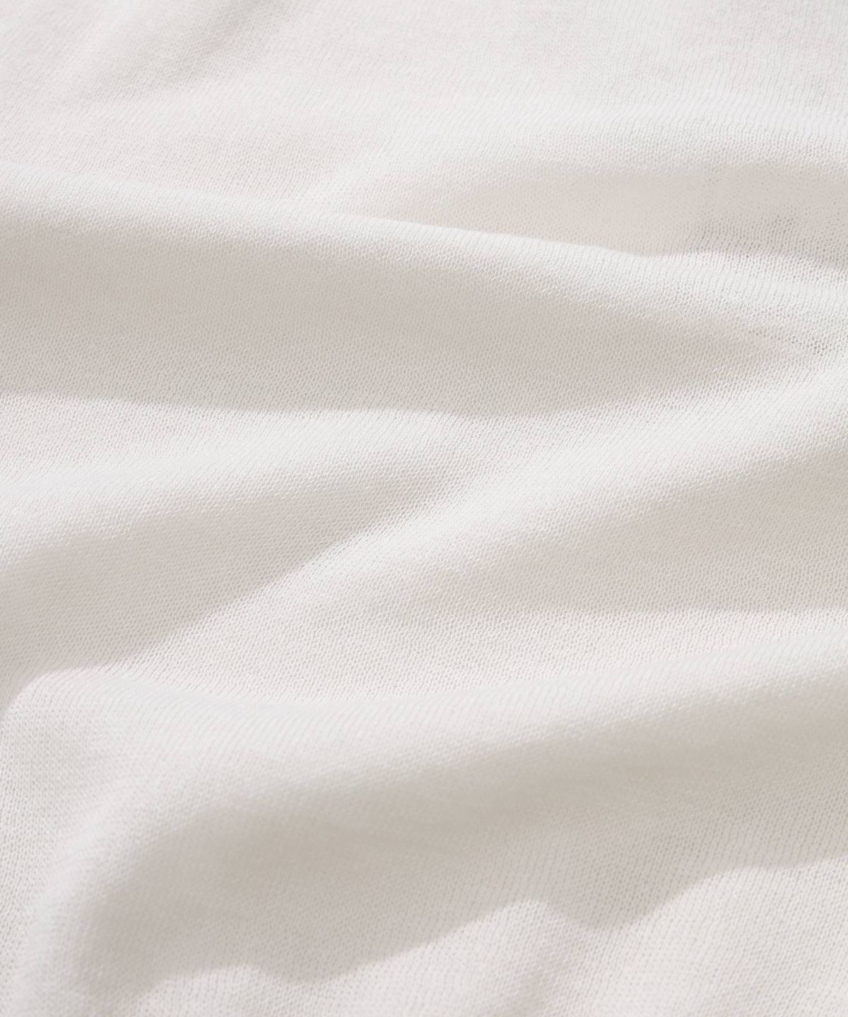 커버낫 우먼(COVERNAT WOMAN) 우먼 시어 카라 크롭 하프니트 Light Gray