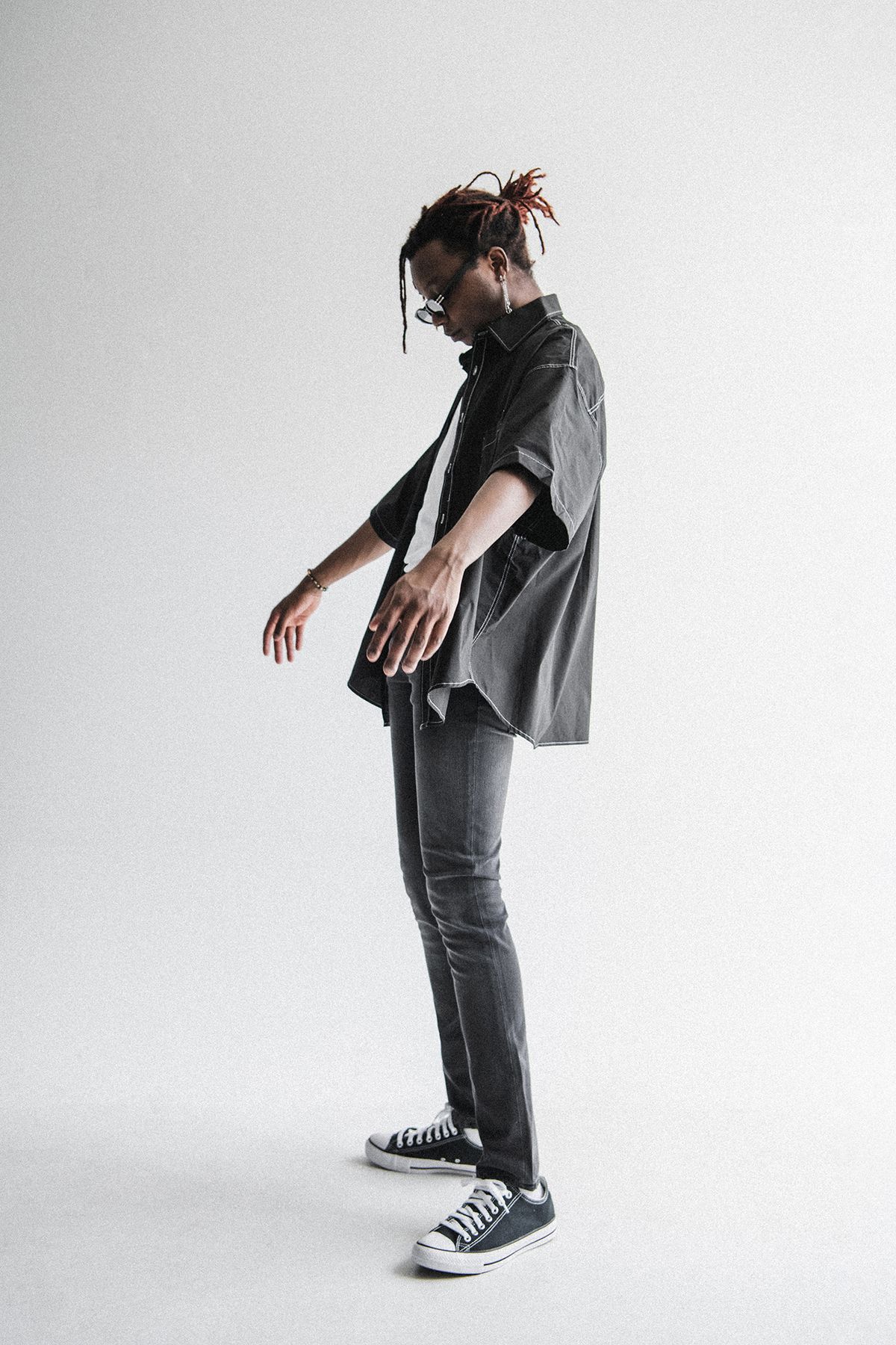 누디진(NUDIEJEANS) 씬핀 Black Brutus 111931