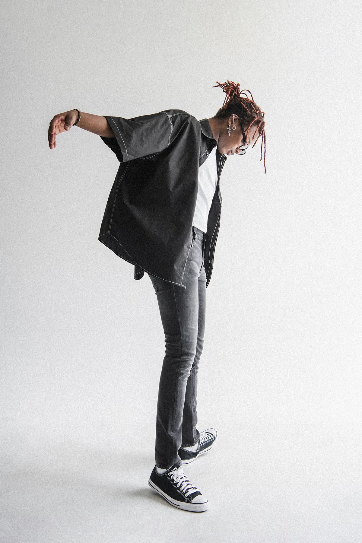 누디진(NUDIEJEANS) 씬핀 Black Brutus 111931