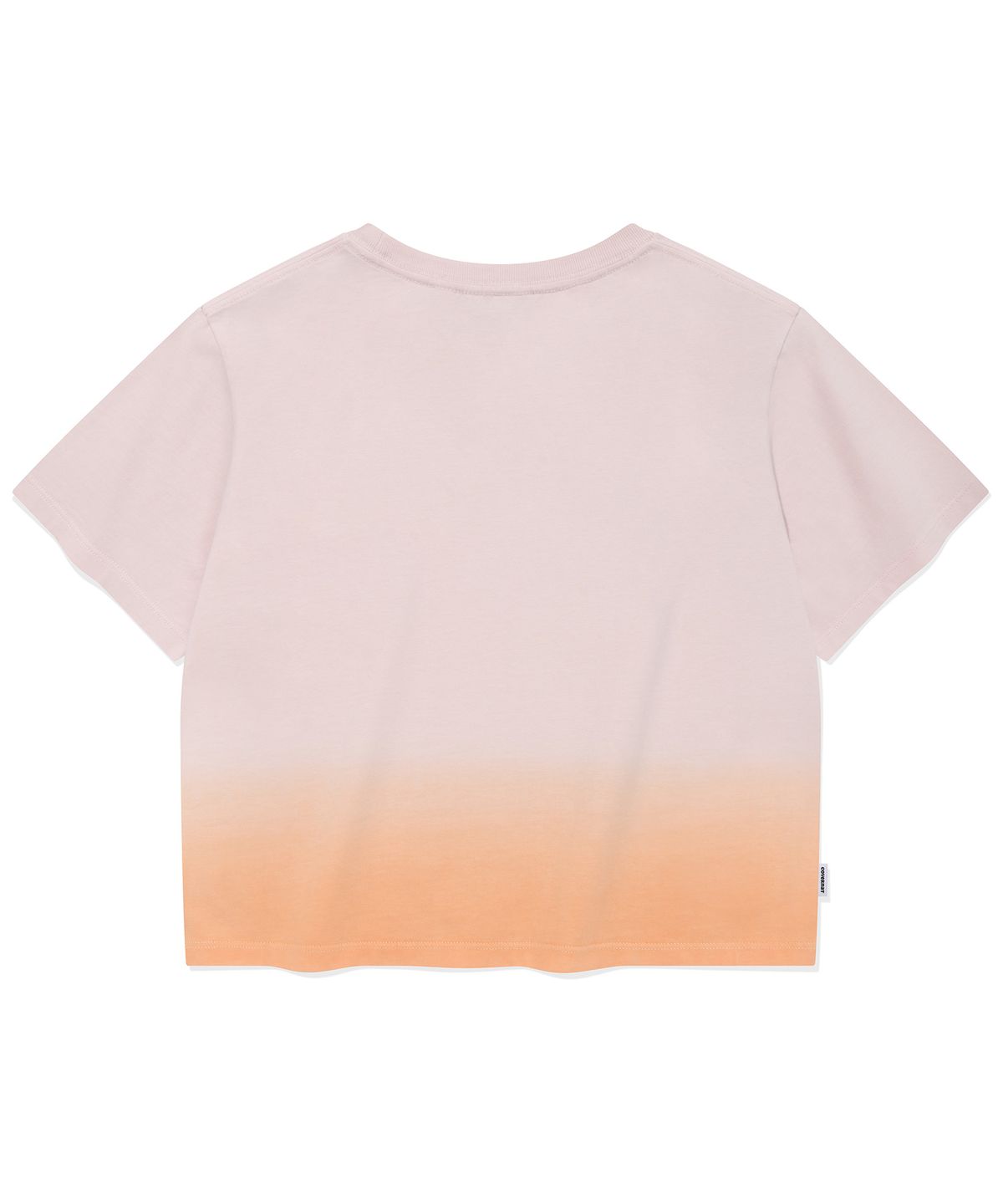 커버낫 우먼(COVERNAT WOMAN) 우먼 그라데이션 티셔츠 Light Pink