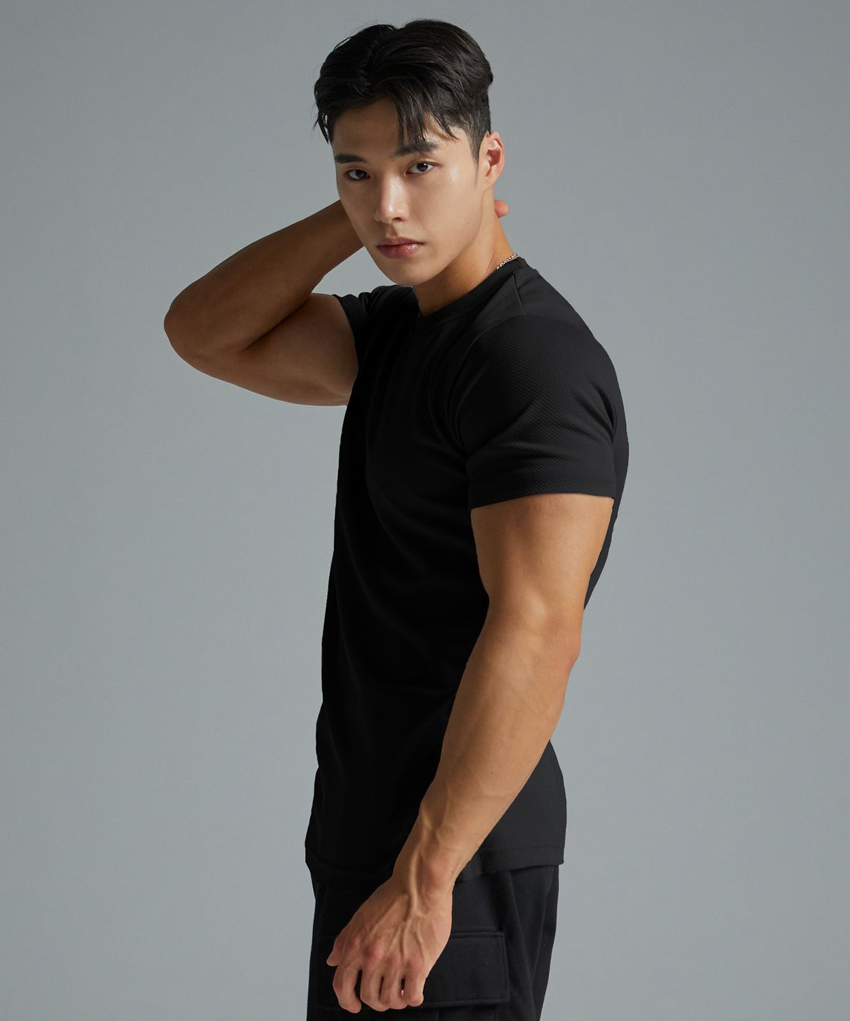 블랙몬스터핏(BLACK MONSTER FIT) [2PACK]허니컴 드라이 기능성 쿨 반팔 티셔츠 2P