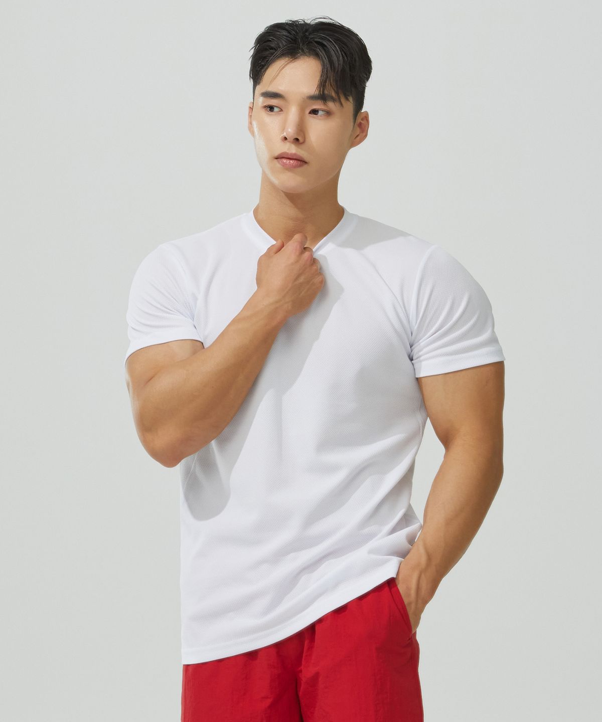 블랙몬스터핏(BLACK MONSTER FIT) [2PACK]허니컴 드라이 기능성 쿨 반팔 티셔츠 2P