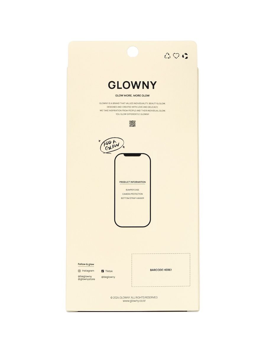 【韓国GLOWNY グロウニー】BLACK CHERRY BUMPER CASE MUSINSA公式 | GLOWNY BLACK CHERRY BUMPER CASE