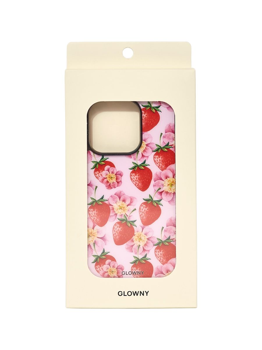 【GLOWNY】韓国発！STRAWBERRY MILK BUMPER CASE MUSINSA | GLOWNY STRAWBERRY MILK BUMPER CASE